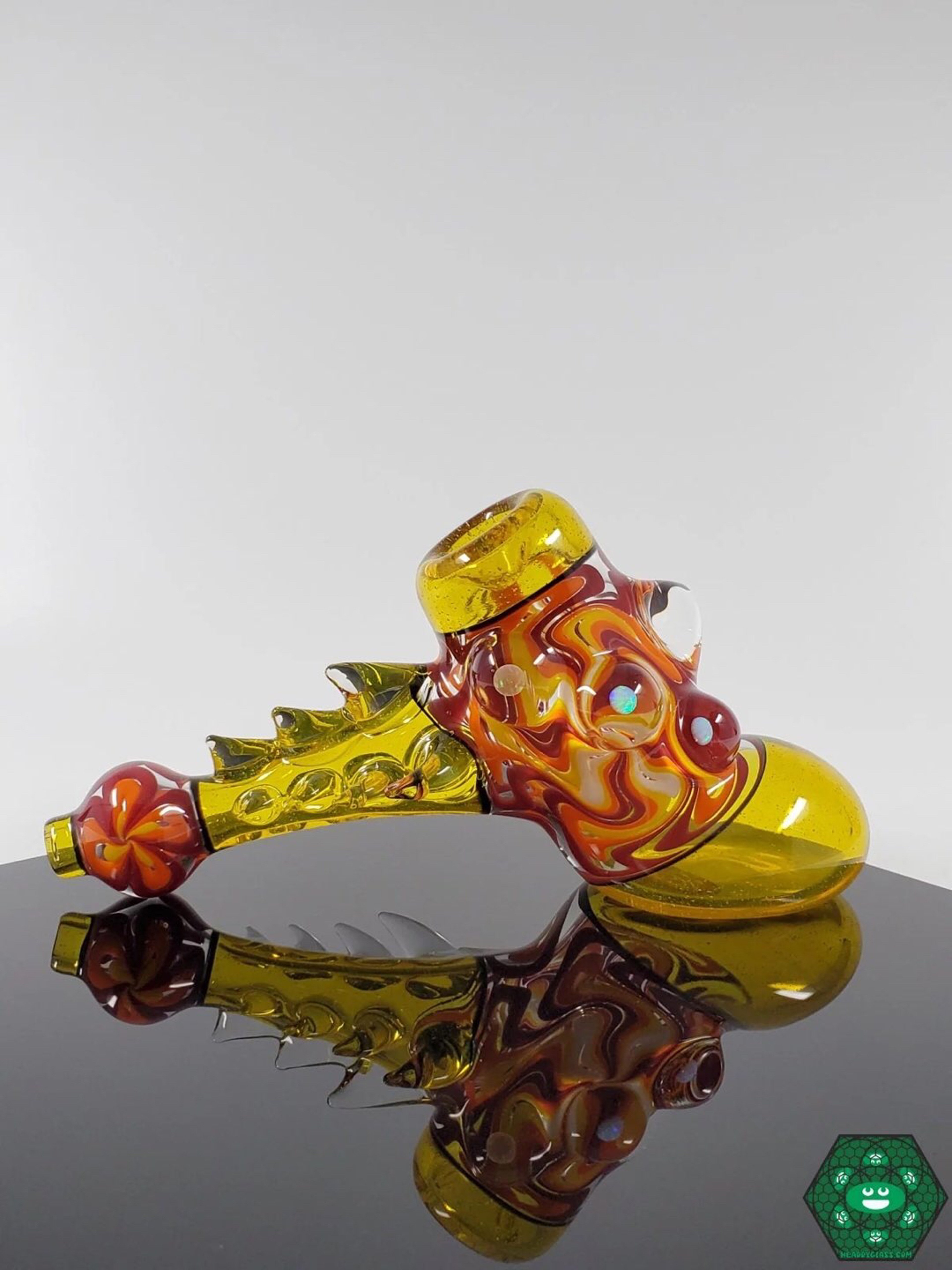 Preview pic of Bowman Hammer Glass Pipe  Durable Hammer Style for Smooth Hits