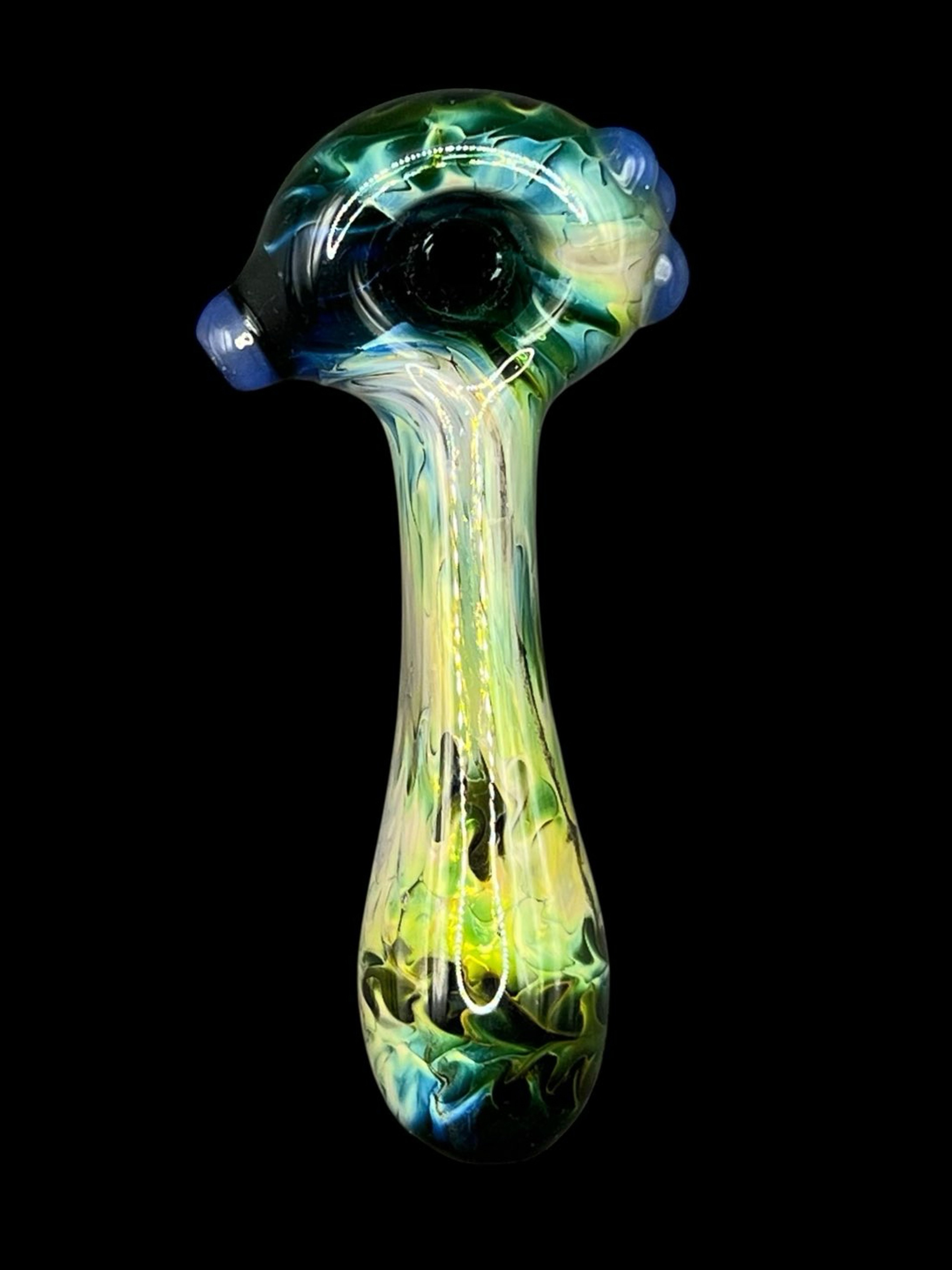 Preview pic of Fumed Glass Hand Pipe by The Beardless Menace