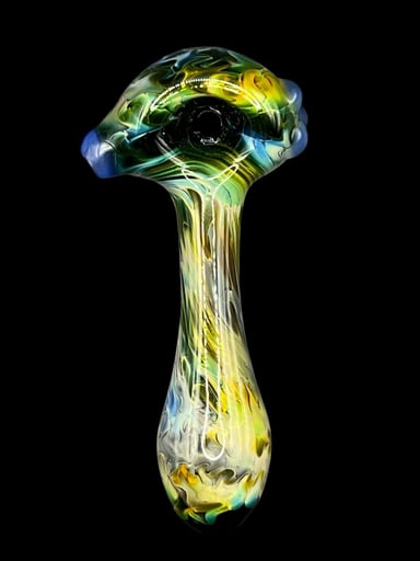 Preview pic of Fumed Glass Hand Pipe by The Beardless Menace