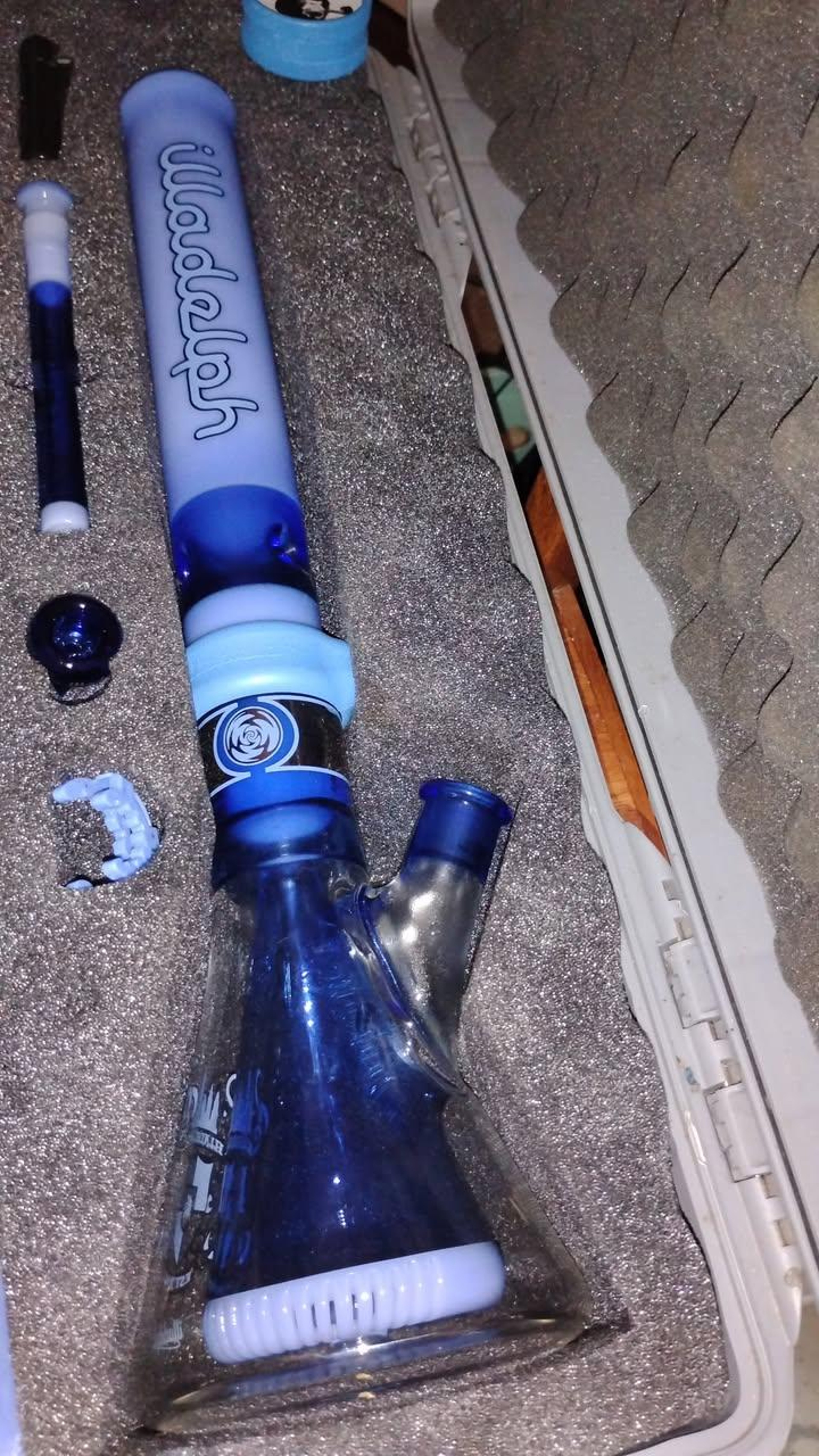 Preview pic of Illadelph Collins 1/1 toweliemilky blue