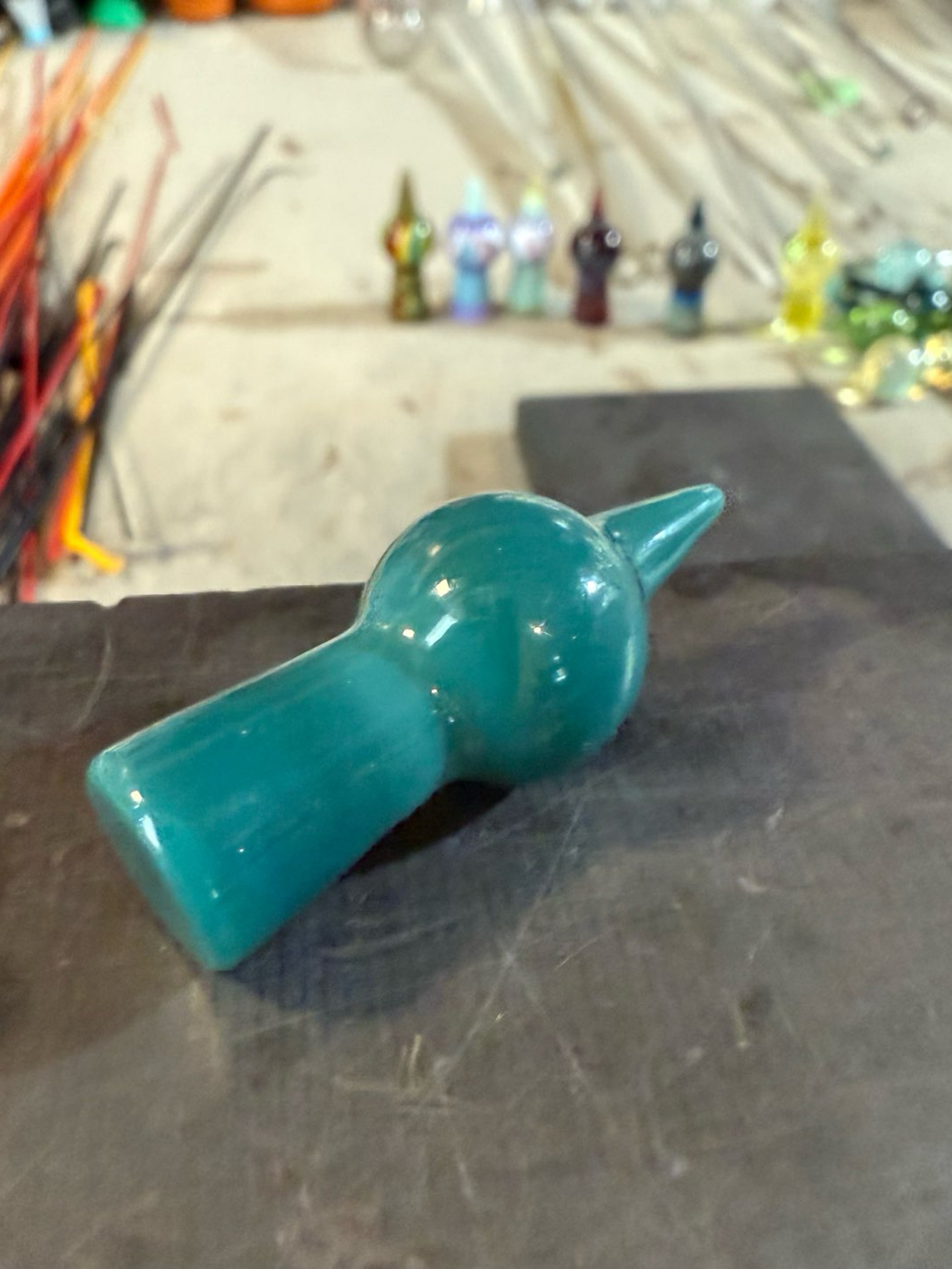 Opaque Aqua Slurper Cap image 0