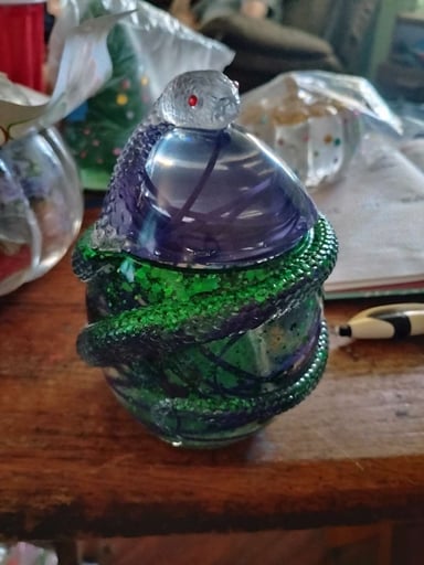 Preview pic of Handmade snake egg pot  jar