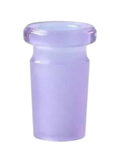 Preview pic of Purple Glass Adapter – 14mm Male to 10mm Female Joint Converter