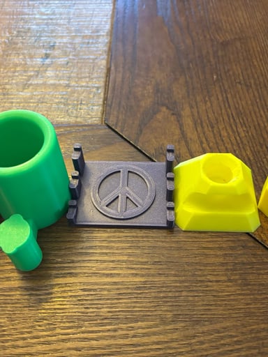 Preview pic of 3D printed dab accessories bundle