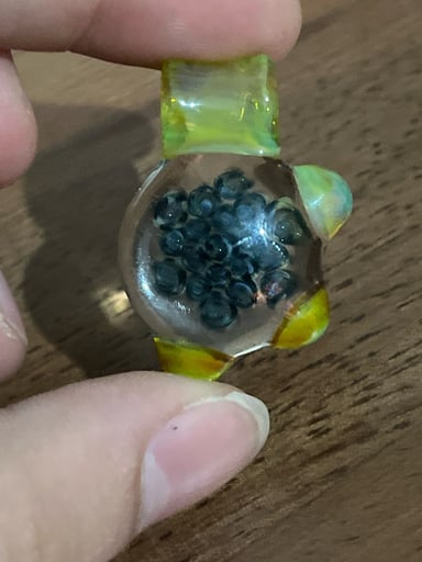 Preview pic of Lil green and blue pendy