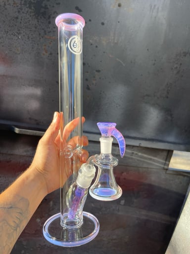 Preview pic of Pink slyme color, 44x16” and 14mm 3 holes slide