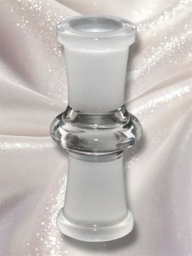 Preview pic of 14mm Female to 14mm Female Glass Adapter