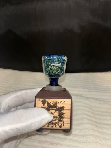 Preview pic of Goldman Glass Rick n Morty Slide
