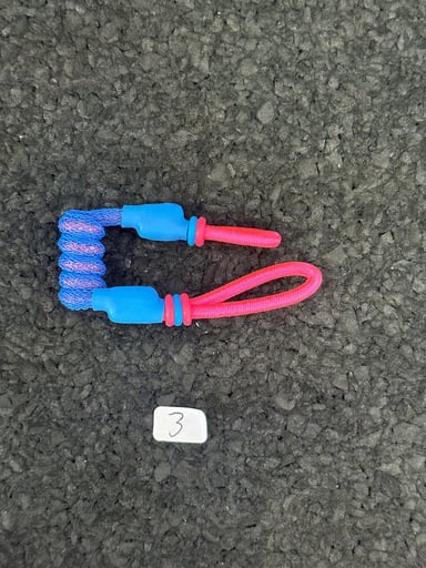 Preview pic of Tuff Tethers Pivot Tiny Coil Tether 3
