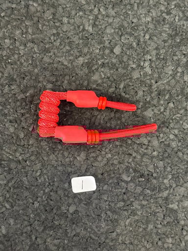 Preview pic of Tuff Tethers Pivot Tiny Coil Tether 1
