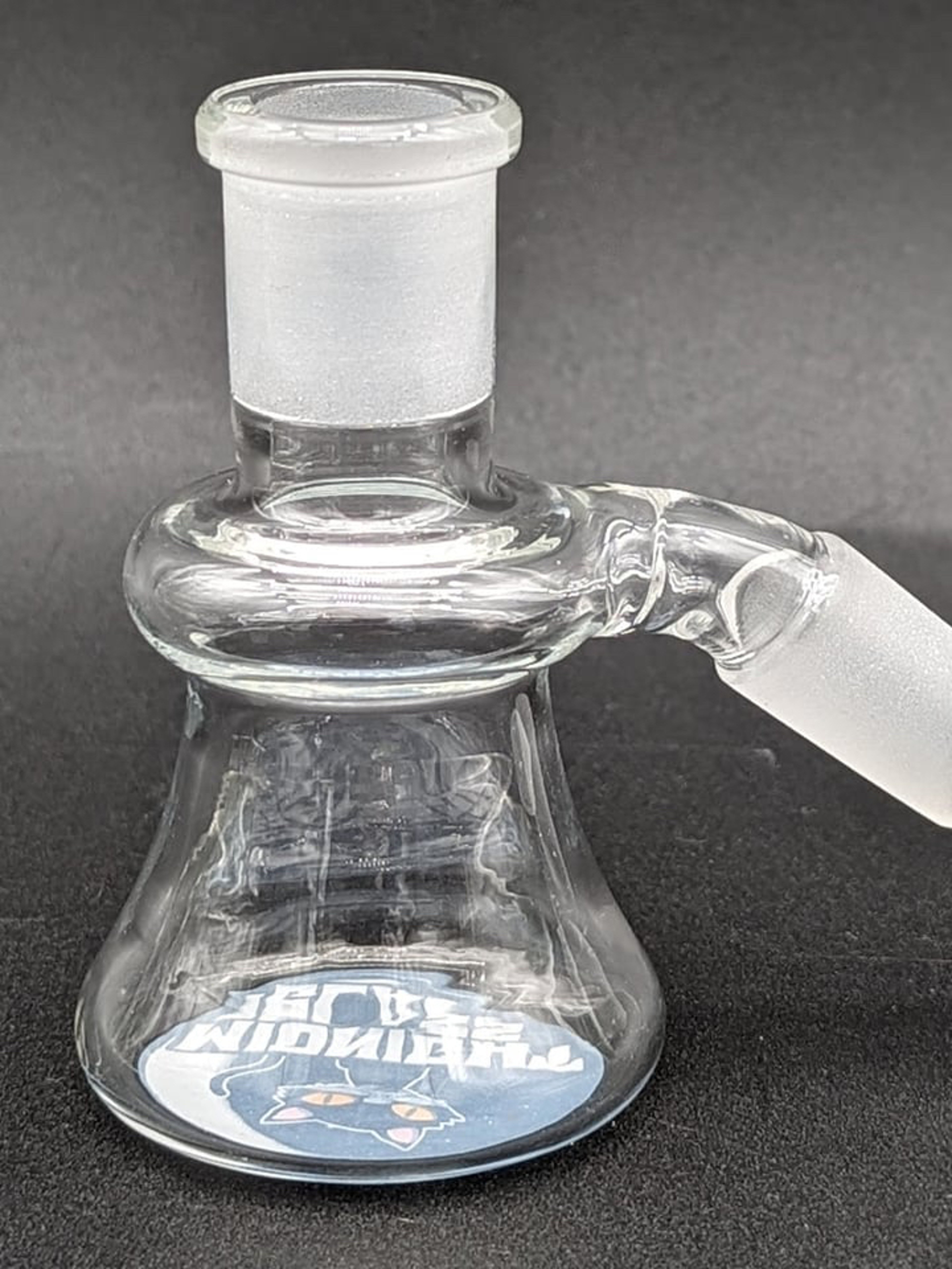Preview pic of MIDNIGHT GLASS CLEAR DRY ASH CATCHER 14MM