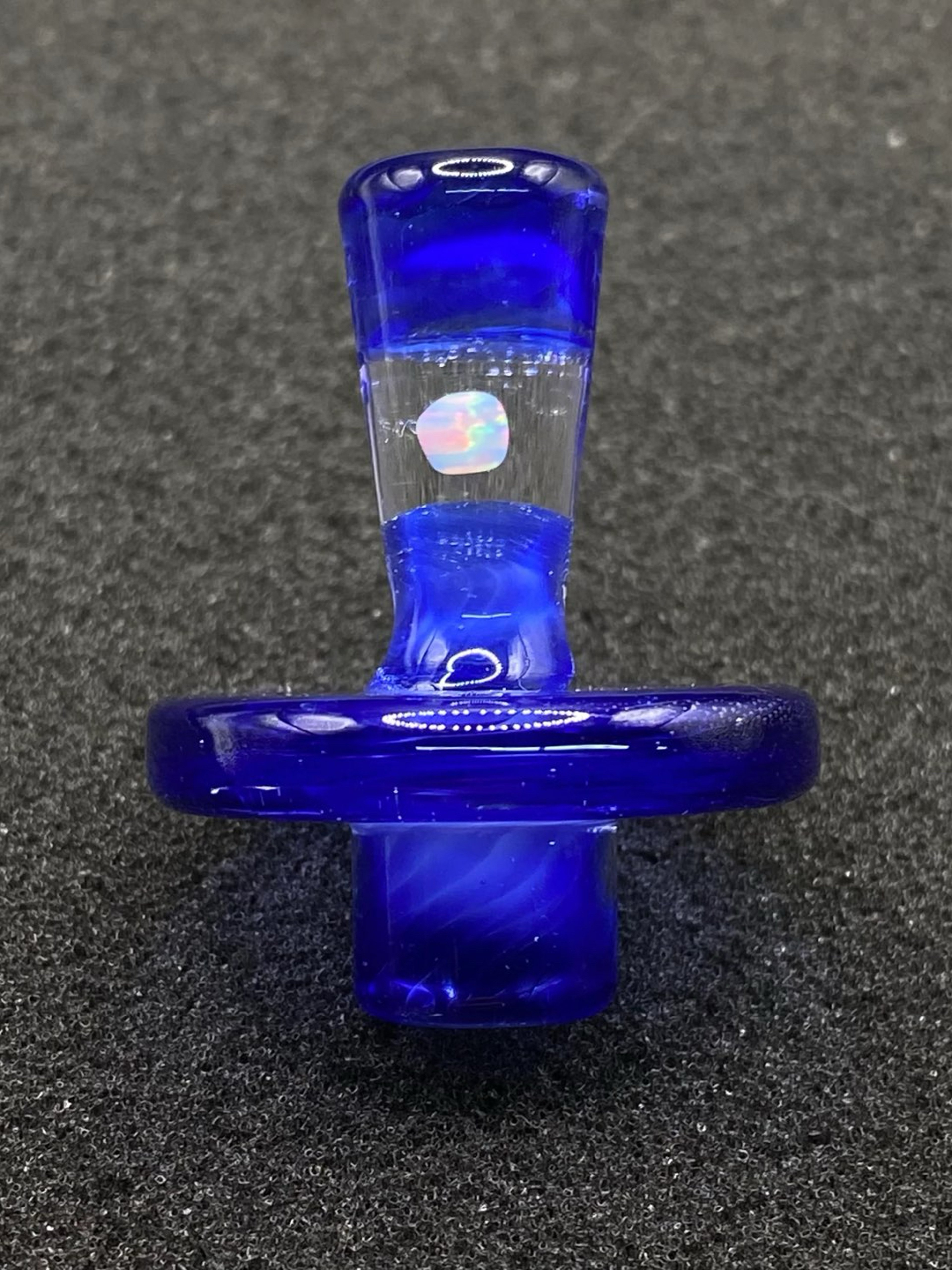 Blue Terp Slurper Opal Plug Cap image 0