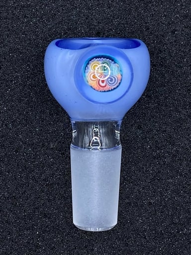 Preview pic of Keys Glass - 14mm Single Hole Glass Bowl Slide