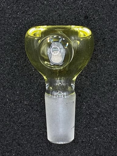 Preview pic of Keys Glass - 14mm Single Hole Glass Bowl Slide