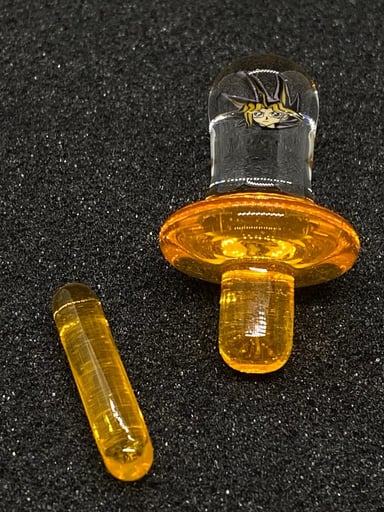 Preview pic of Keys Glass - Yugioh Orange Crush Control Tower Plug Cap Set
