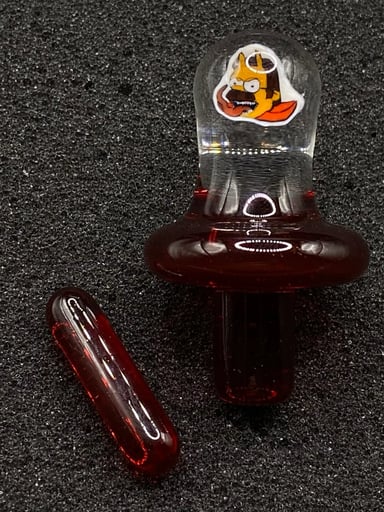 Preview pic of Keys Glass - Evil Flanders Ruby Slippers Control Tower Plug Cap Set