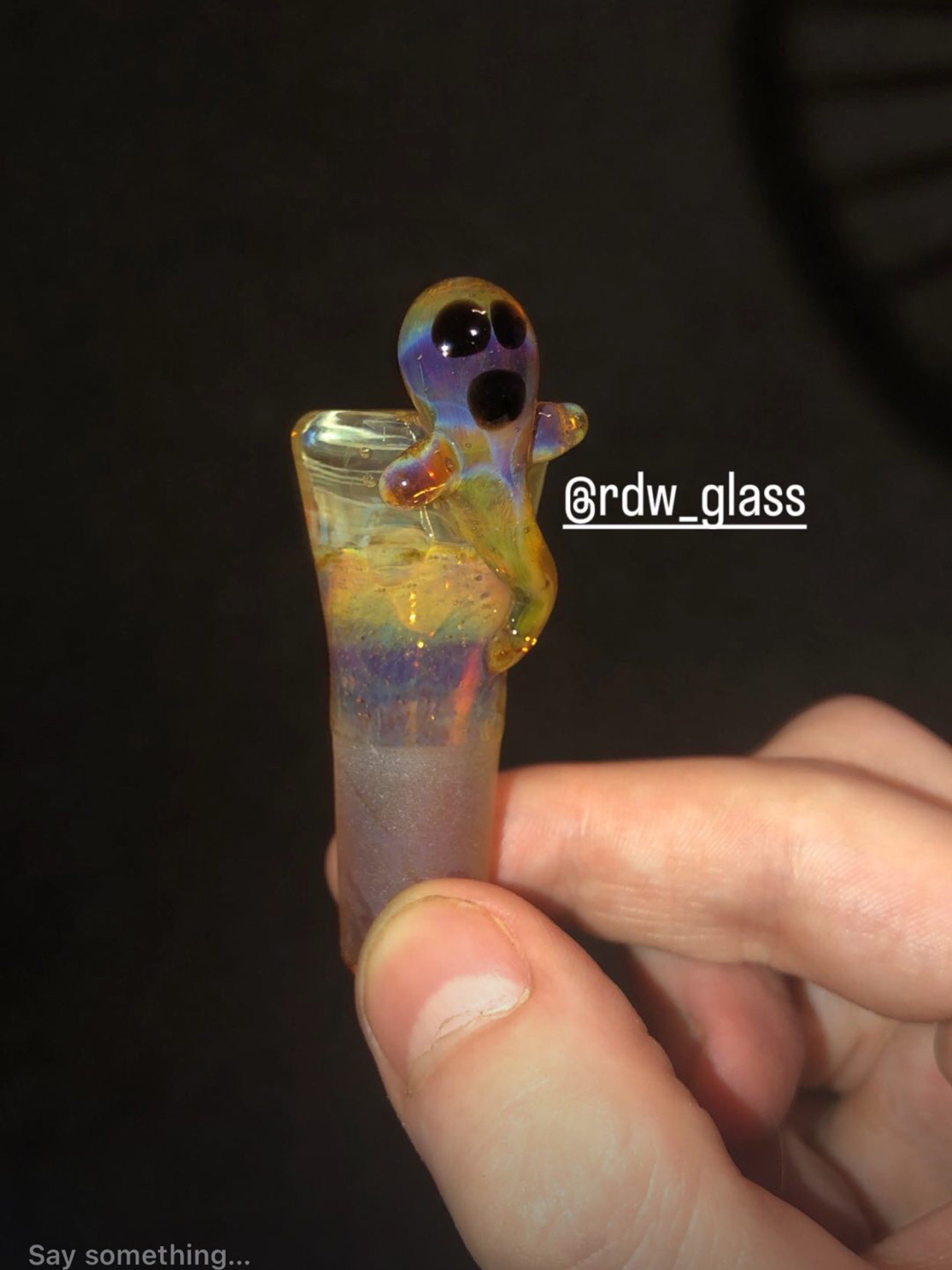 Preview pic of Ns yellow x double passion fw rdw glass 4hole 14mm