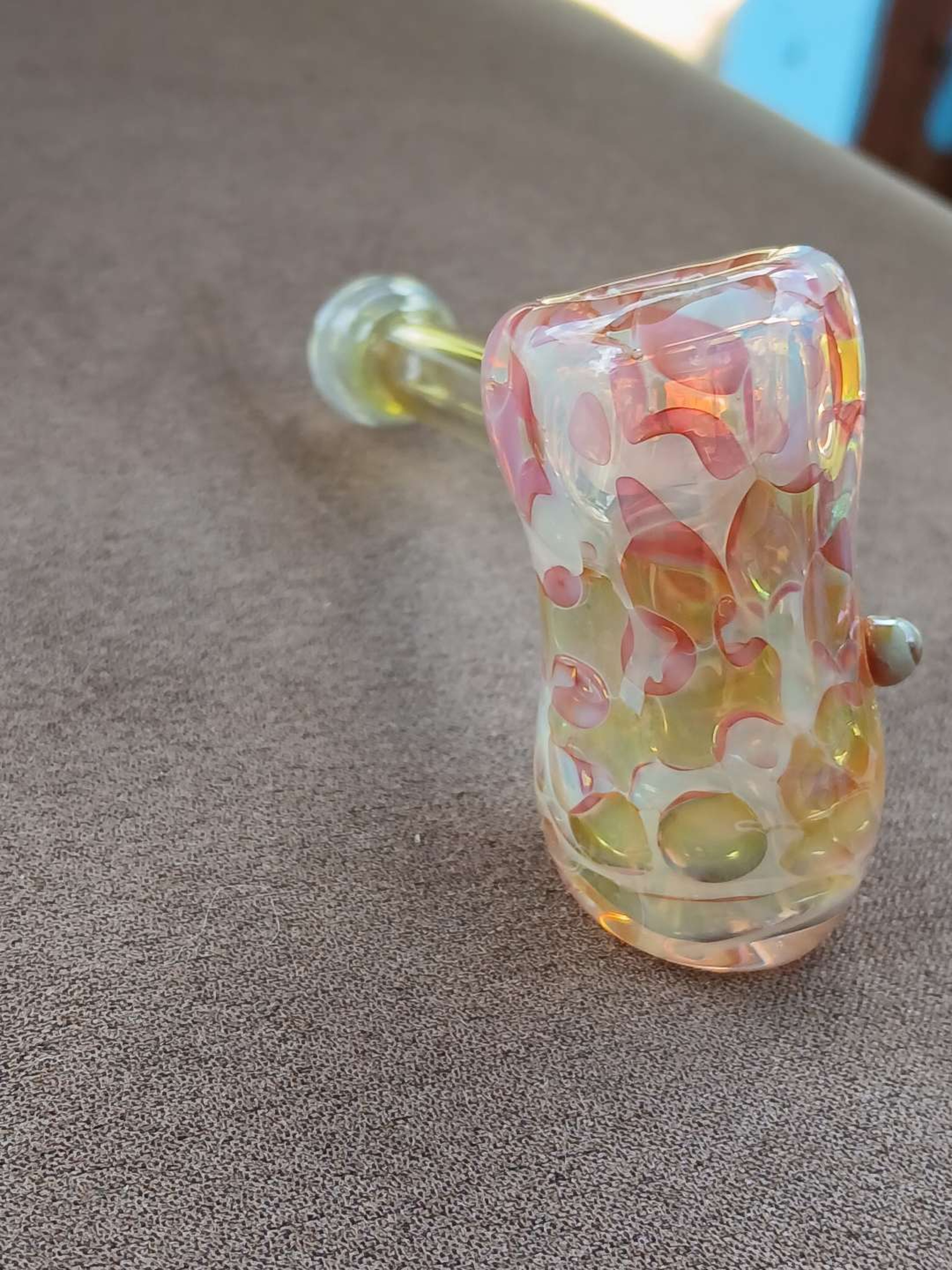 Preview pic of Silver and gold fumed basic hammer carbless