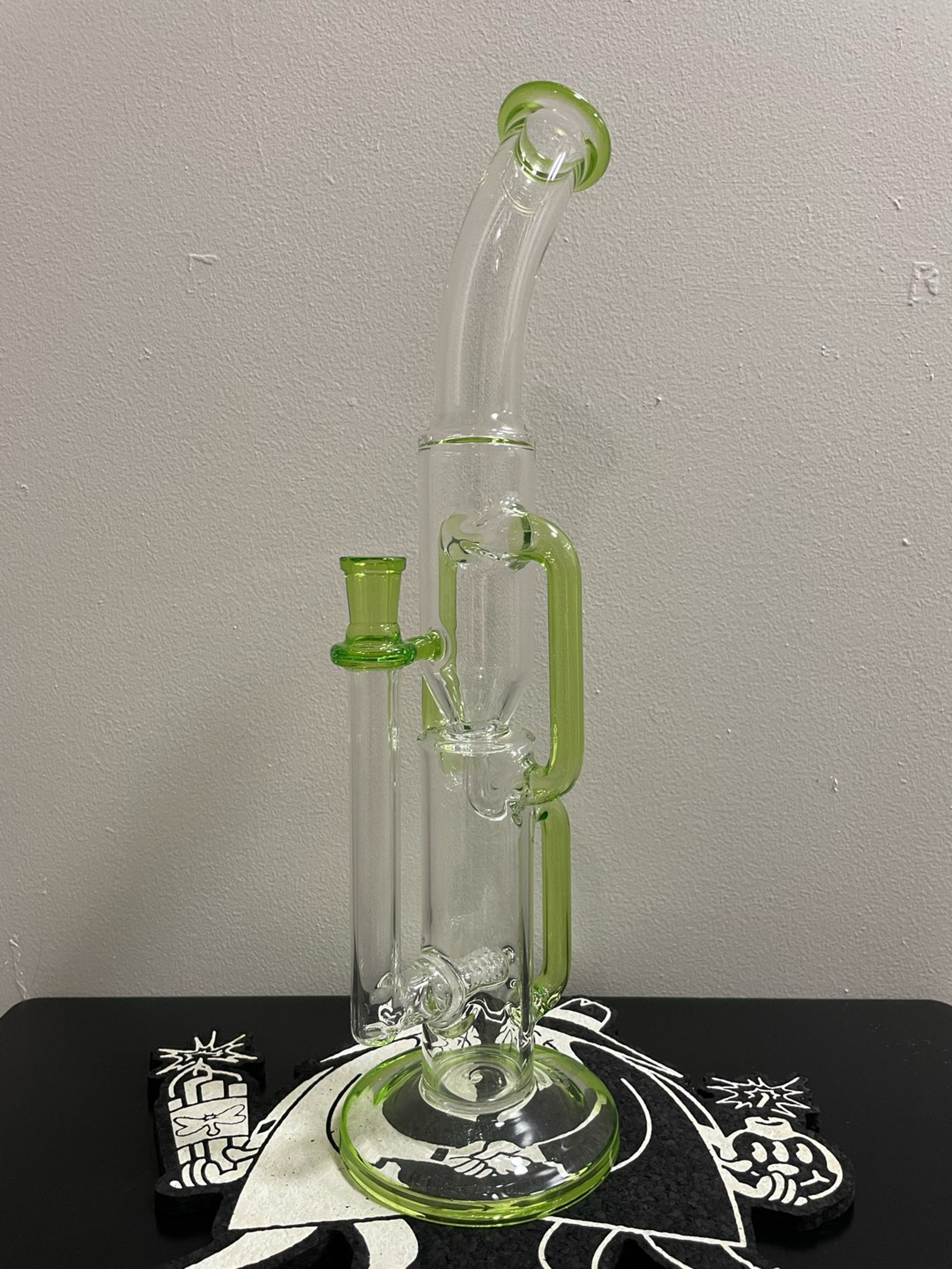 Preview pic of Recycler Tube 2.0 - Greek Glass
