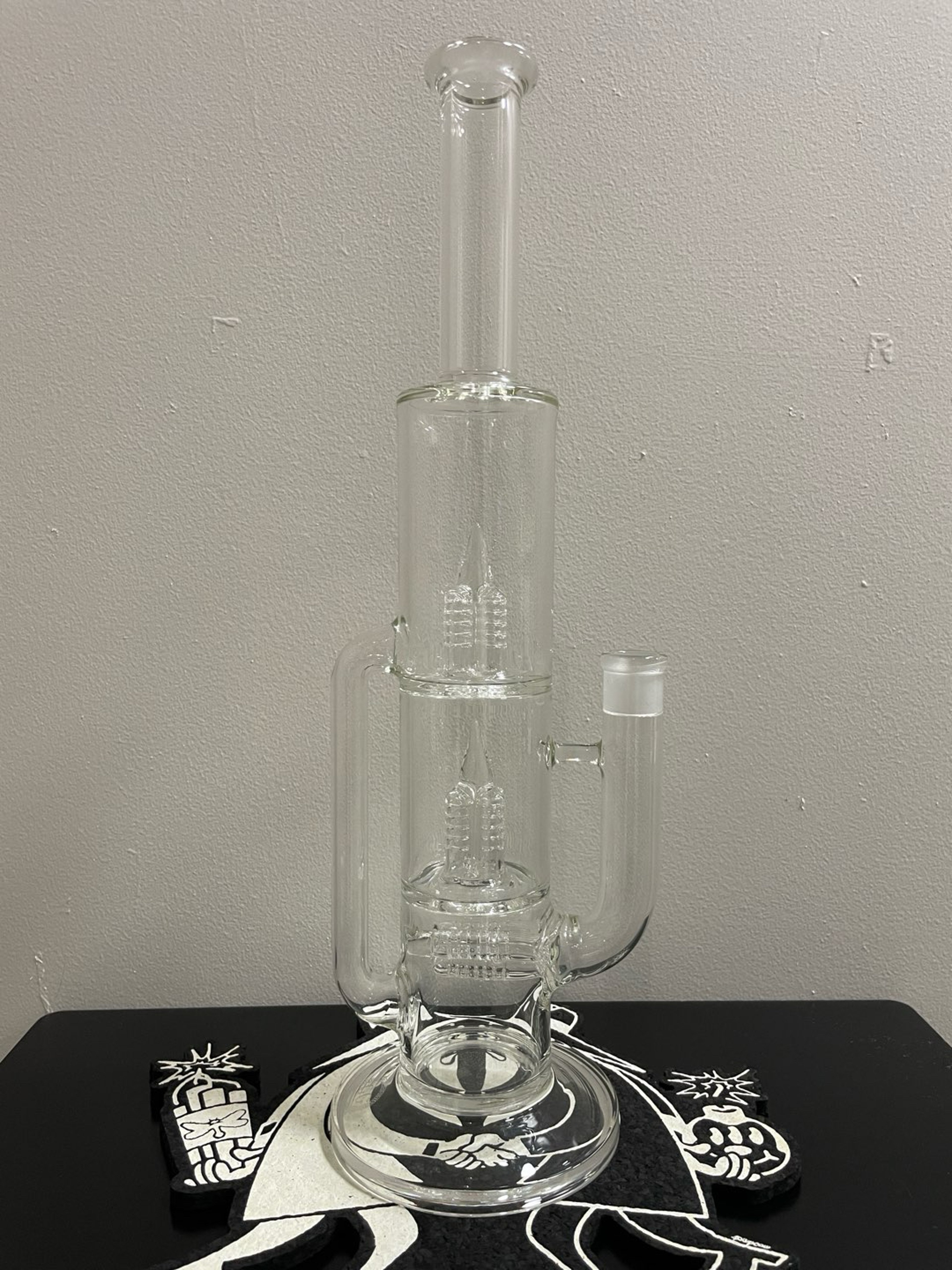 Preview pic of Double Drop Recycler - Greek Glass