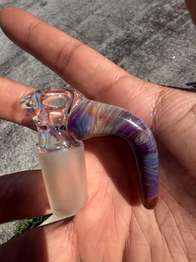 Preview pic of Envision glass amber purple 18/4 slide