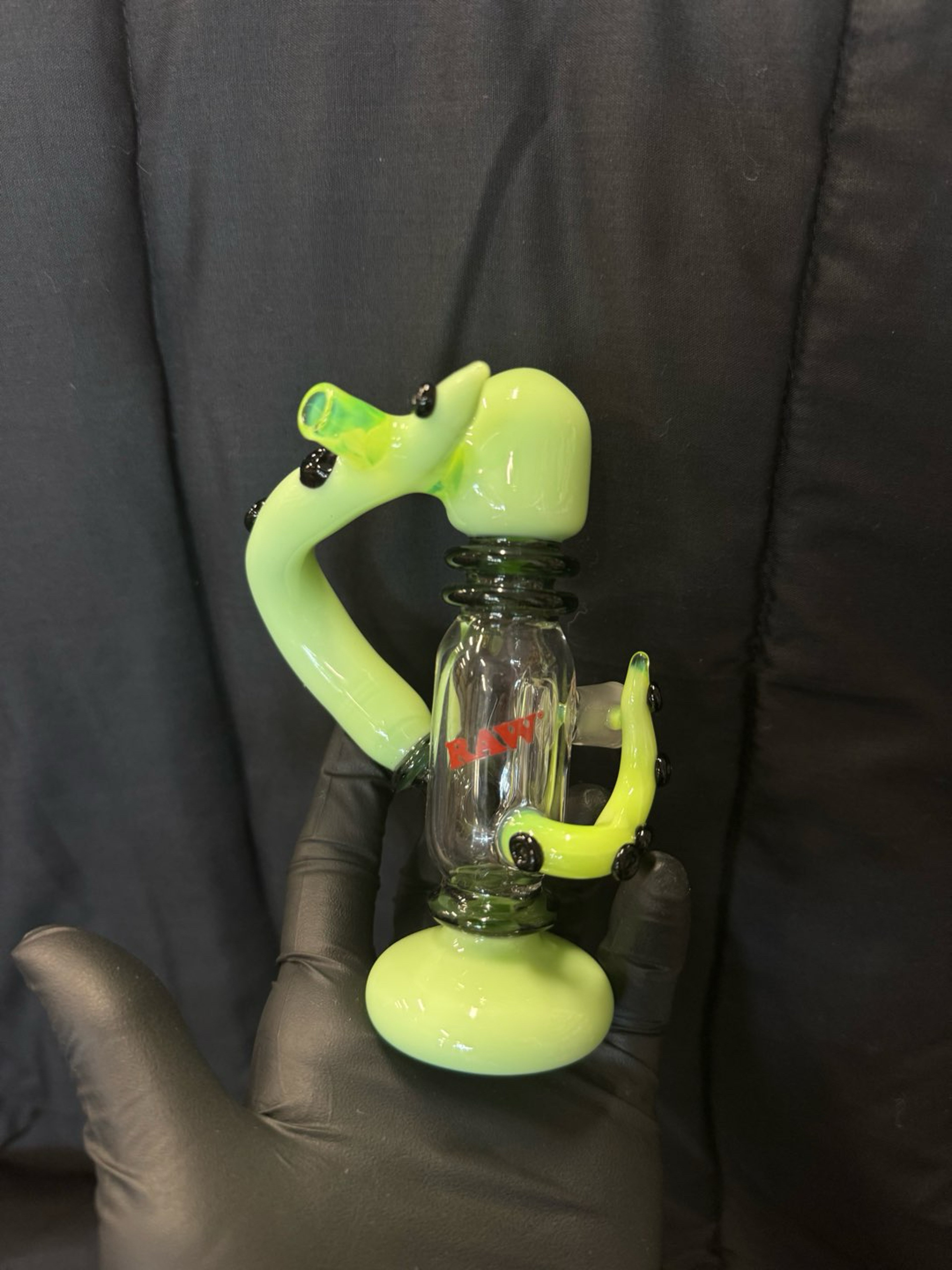 Preview pic of Raw Heady Glass Cone Bubbler