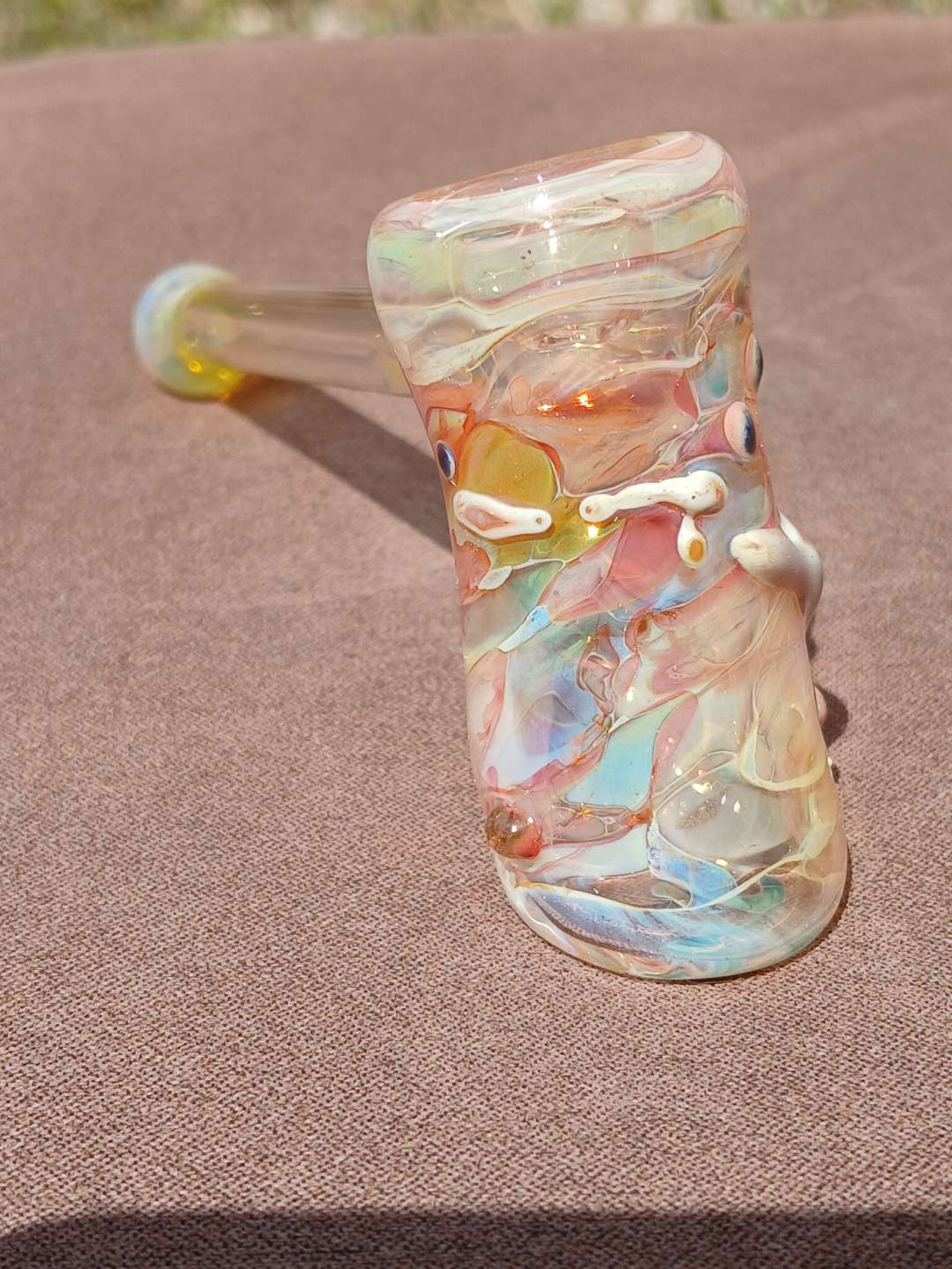 Color Splatter Fumed Hammer image 0