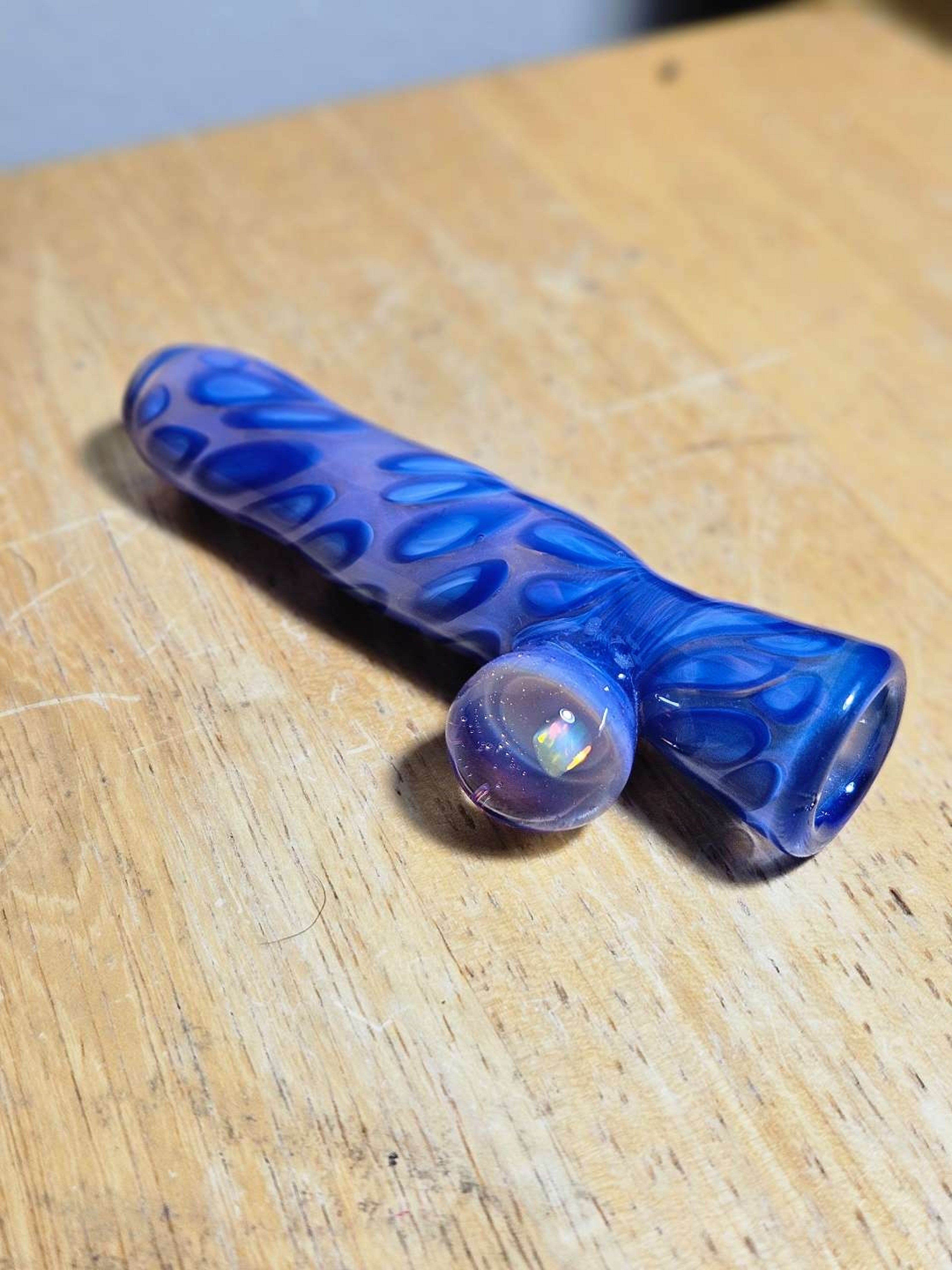 Preview pic of ¡Blue Opal Chillum by UTODecor! 💙✨️