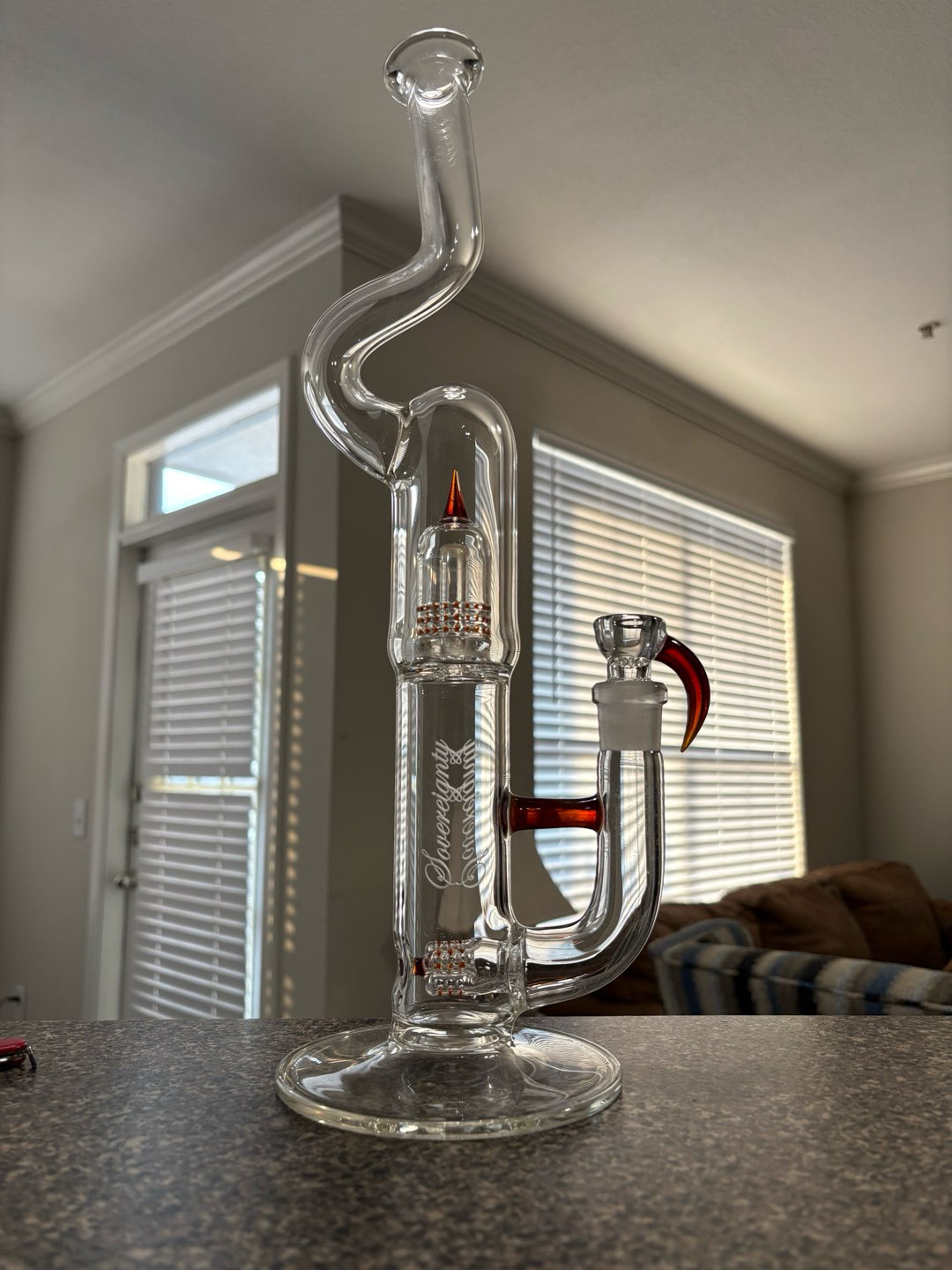 SOV MINI 3 —> DOME NATTY NECK MA AMBER PURPLE image 0