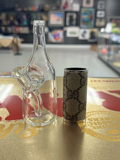 Preview pic of OG Sanford Mini Sake Bottle