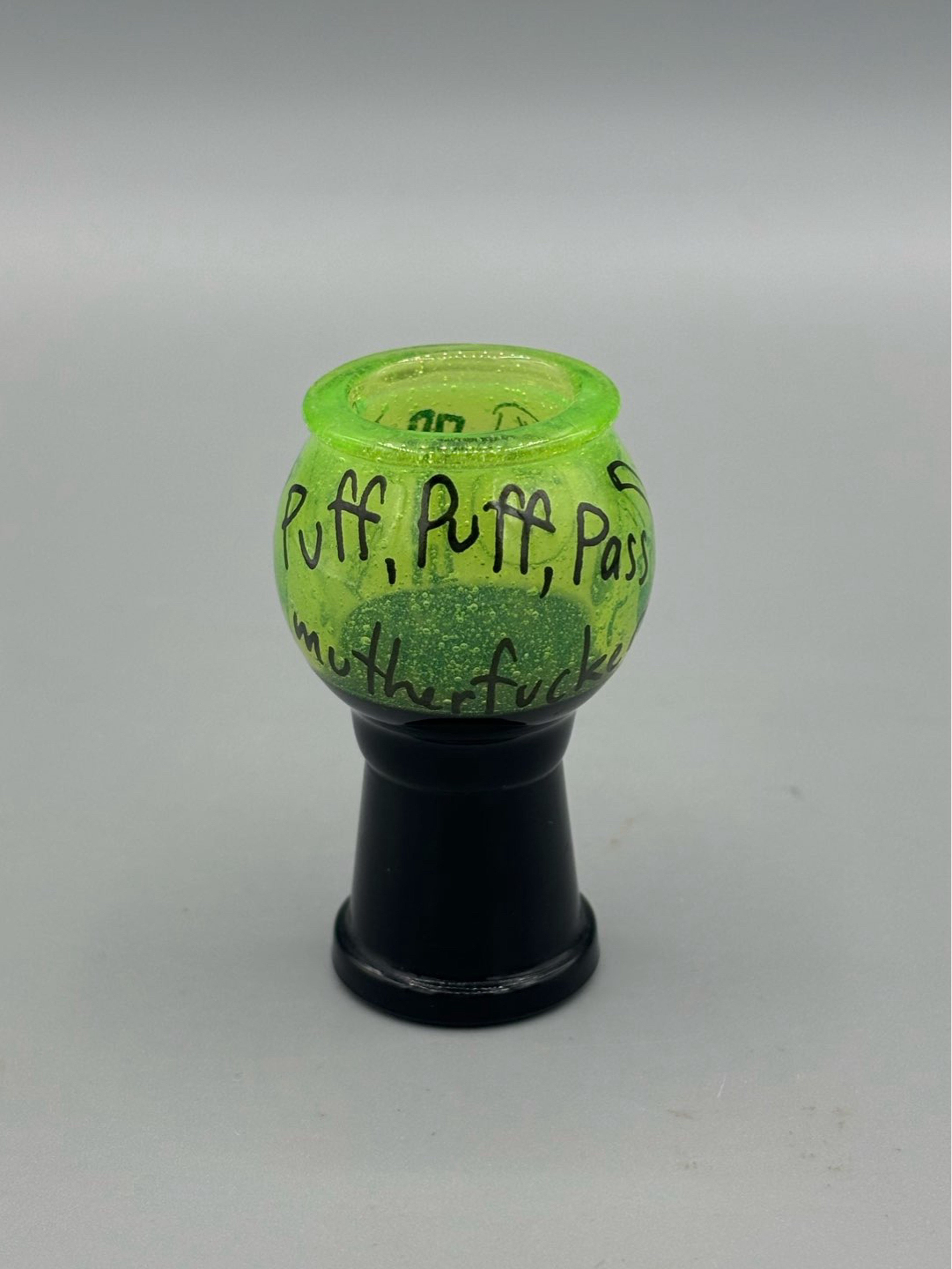 Preview pic of Zach P. (Ouchkick) “Puff Puff Pass” 2012 Black And Slyme Dome | 14mm