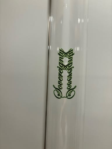 Preview pic of sovereignty black and green bake on label 50x5 upgrid g line