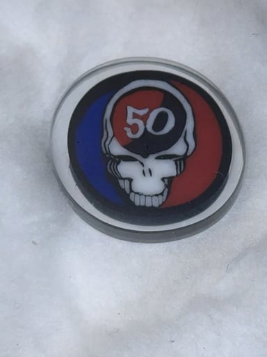 Preview pic of J Kelly V2 50th Anniversary Steal Your Face milli coin