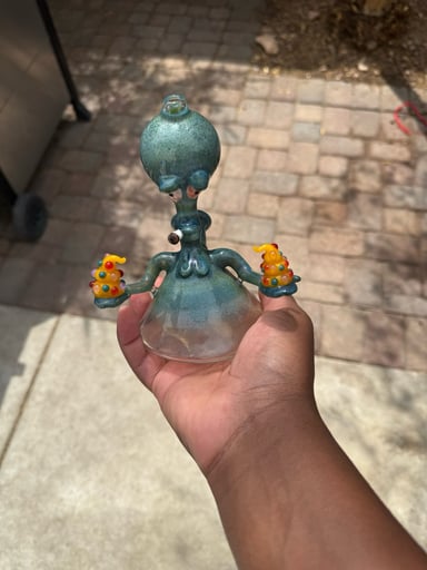 Preview pic of Puff glass Roger golden turds rig