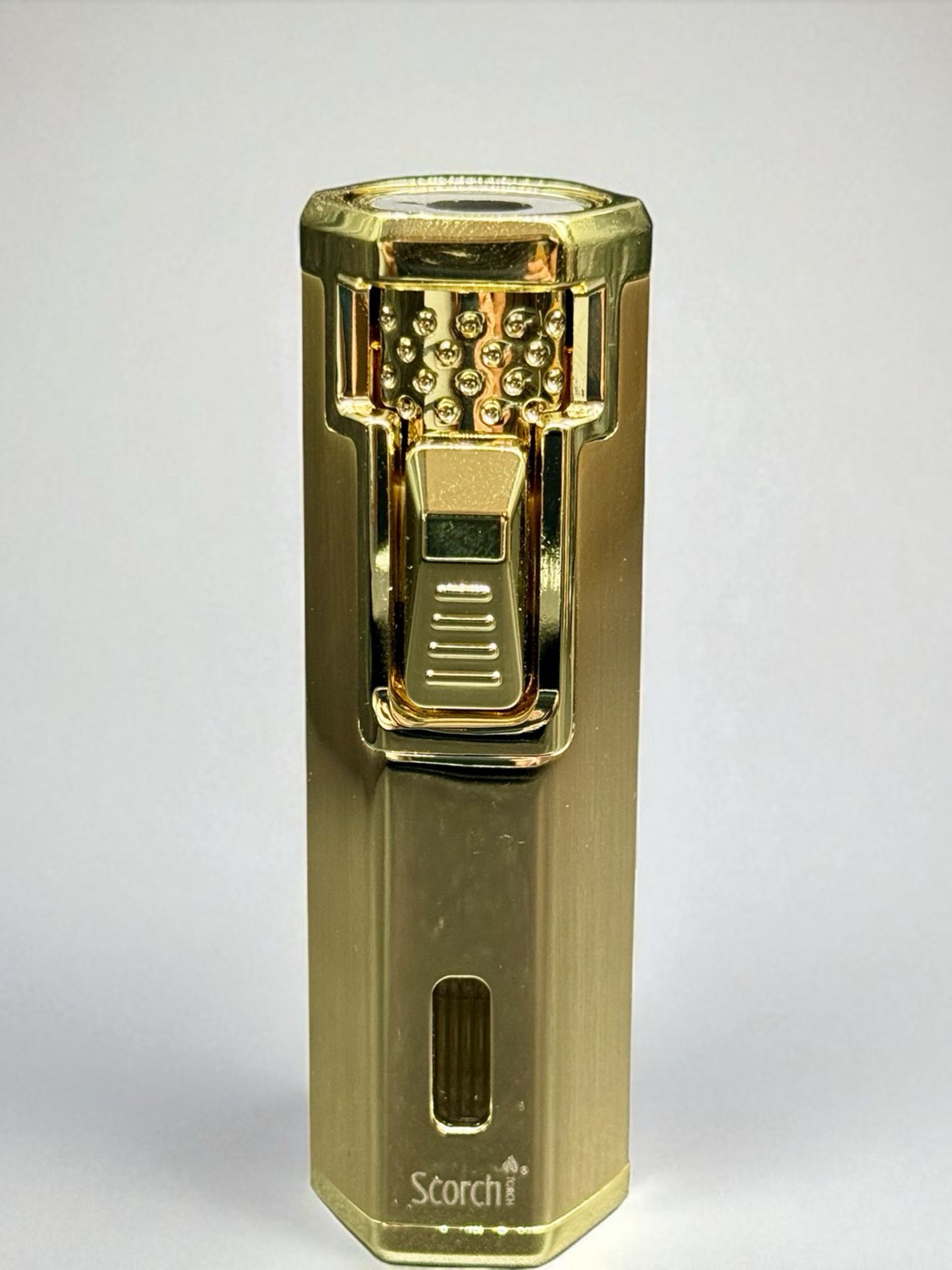 Preview pic of Scorch Torch 61808 – Gold Heavy Duty Single Flame Torch Lighter