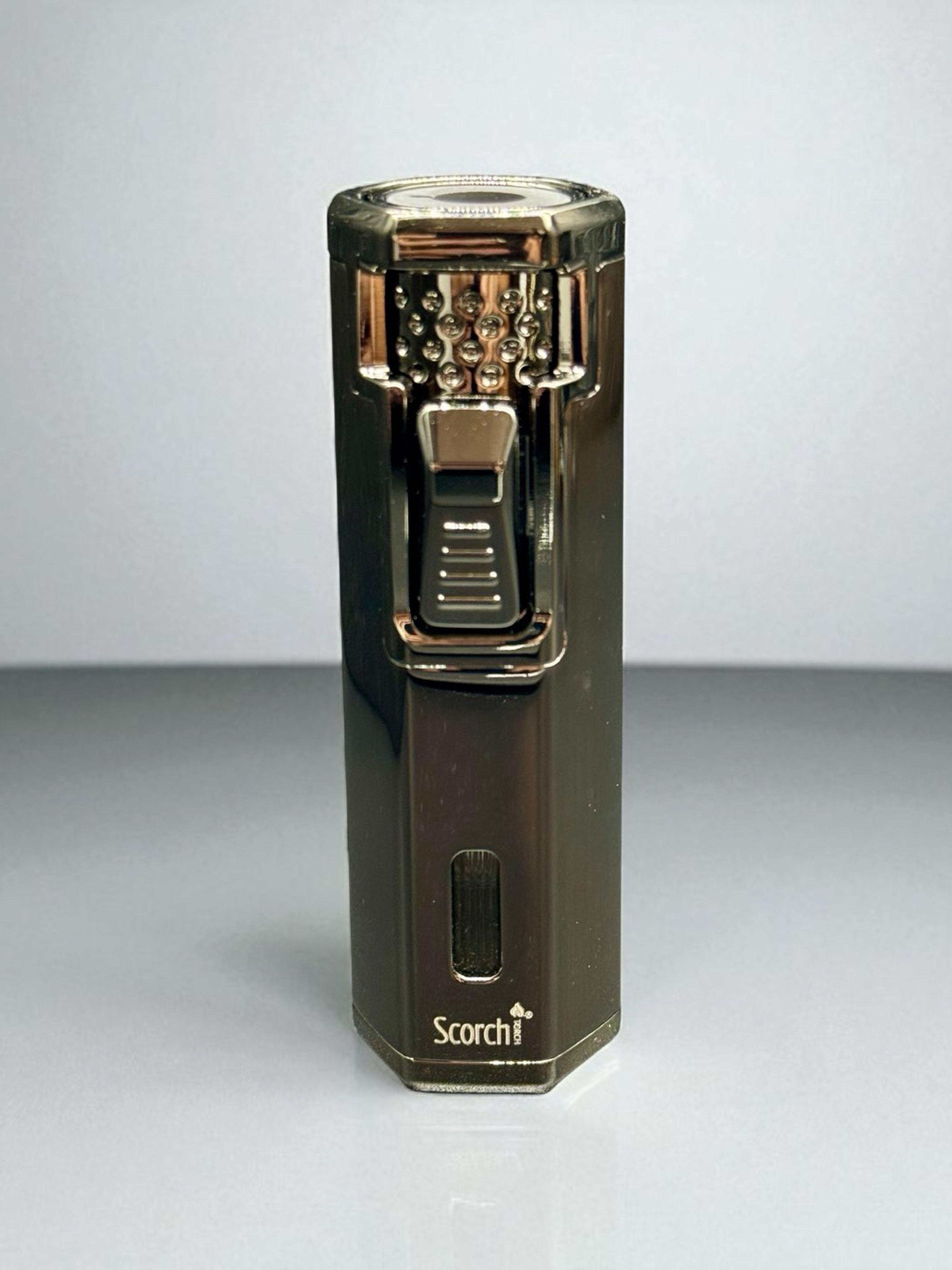 Preview pic of Scorch Torch 61808 – Heavy Duty Single Flame Torch Lighter (Grey) – Ships Prefilled with Butane