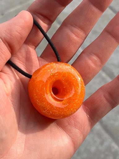 Preview pic of Triple Orange Lava Donut