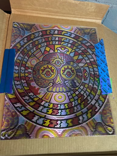Preview pic of #1 (GRAIL) “Takao Skull” Lenticular Print | #1/22 SIGNED!!