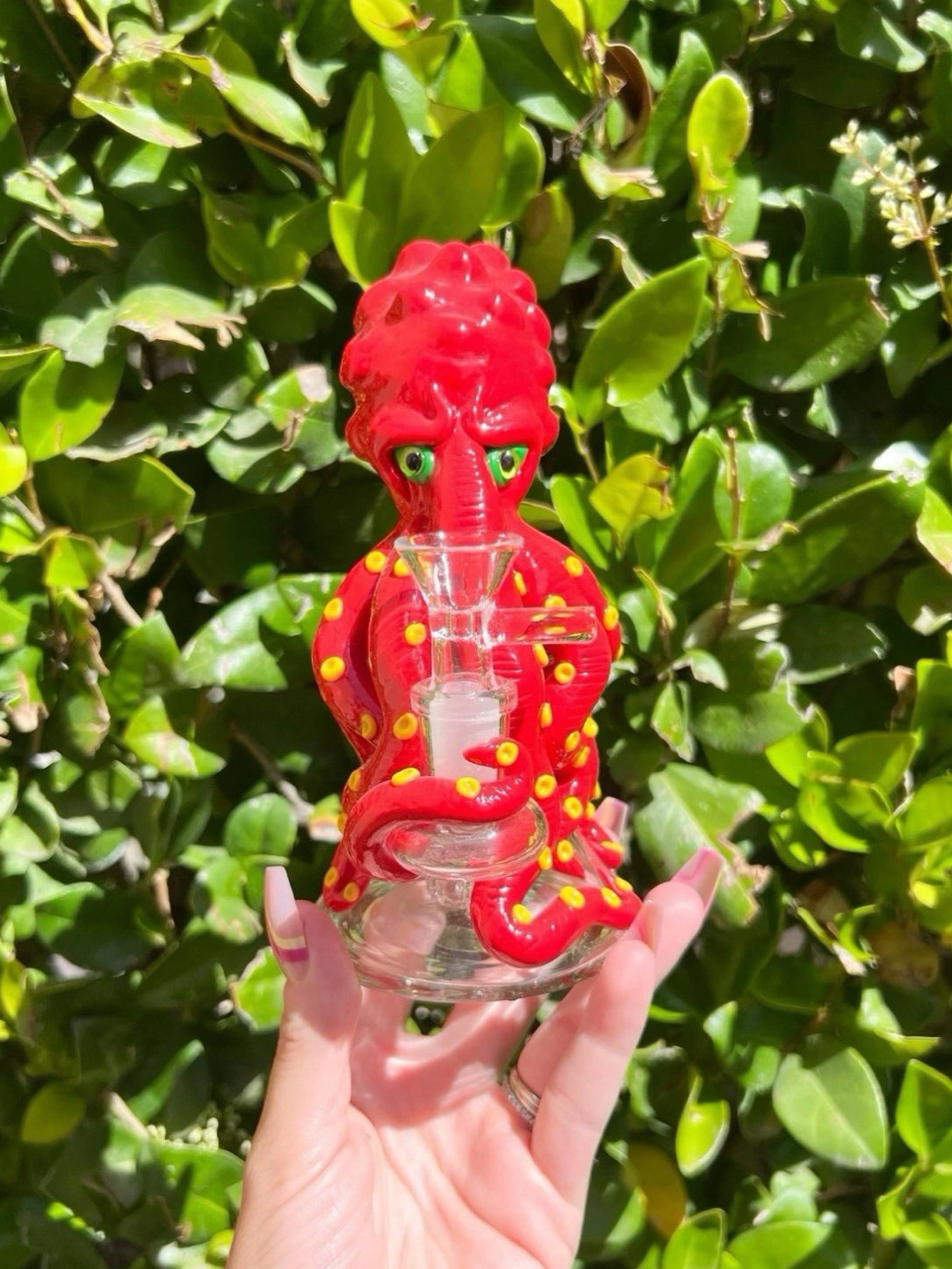 Red Octopus Dab Rig image 0