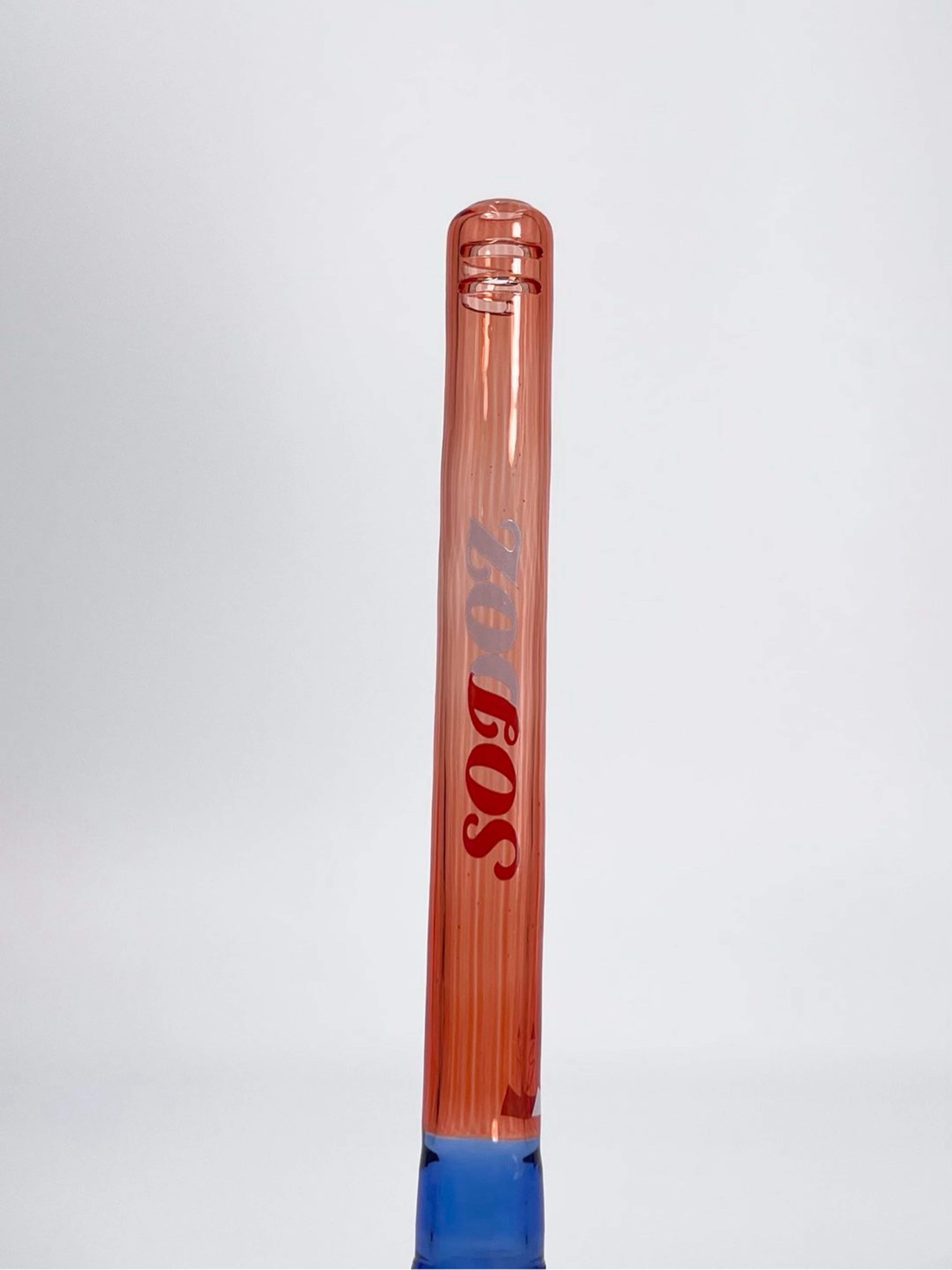 Blue with red down stem image 0