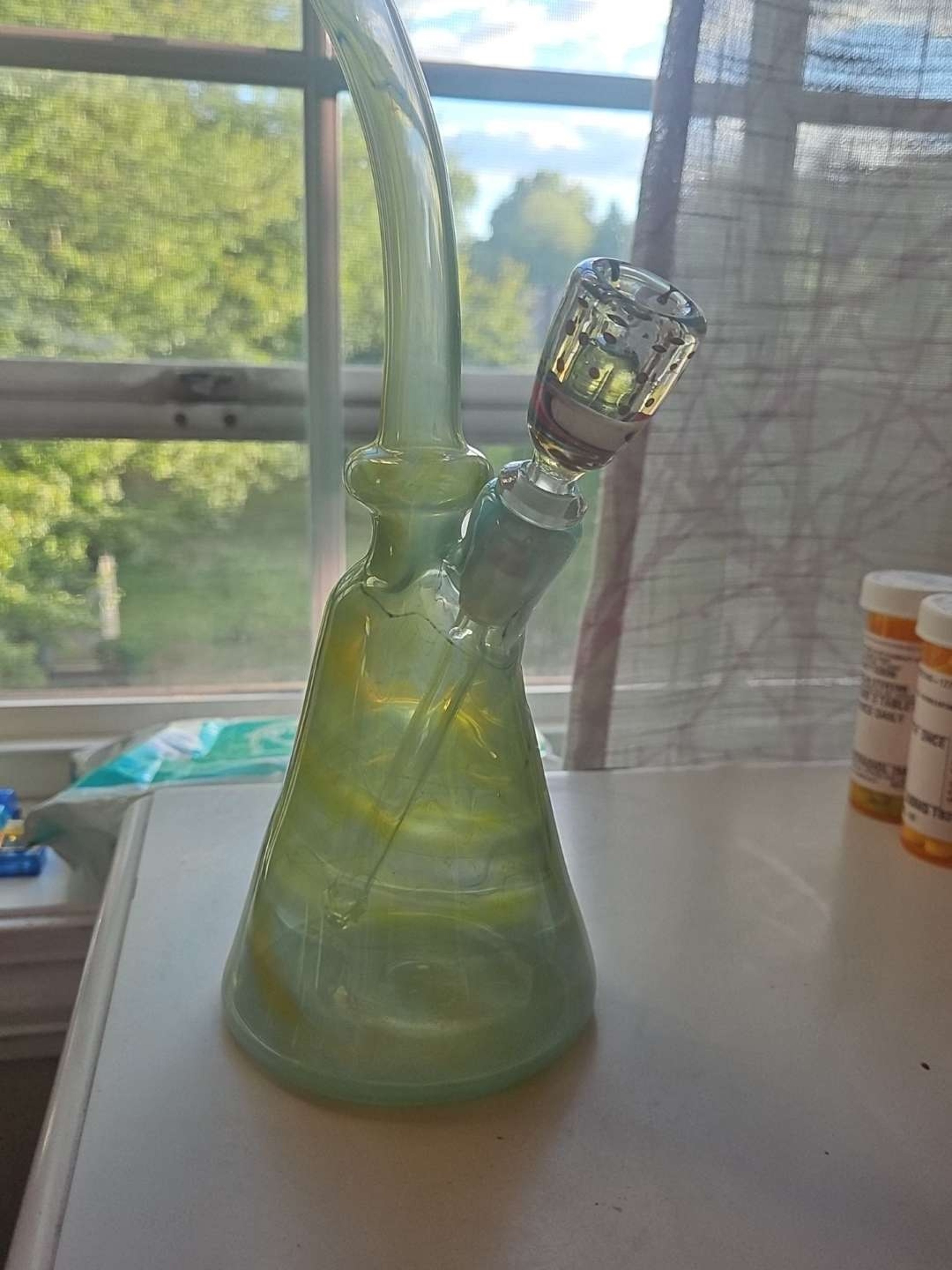 Cody Pline 10mm Beaker w/ SuperRosinBros plug slide image 0