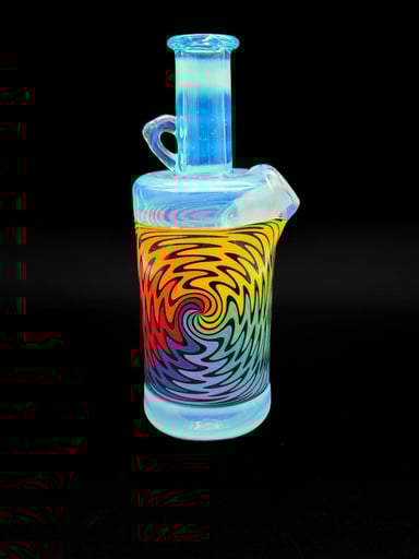 Preview pic of Birdhouse Glass Marina/Kaleidoscope Growler