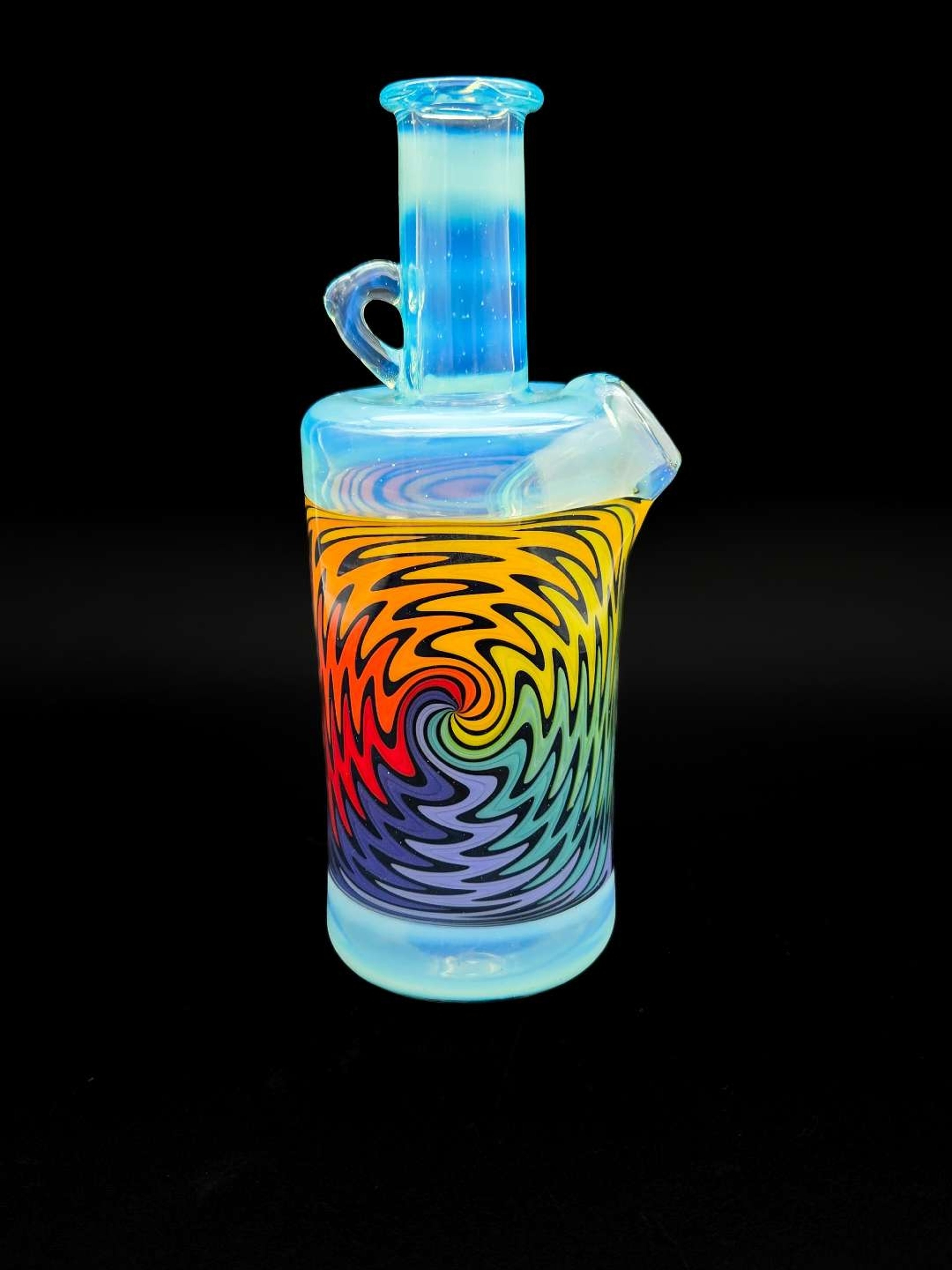 Preview pic of Birdhouse Glass Marina/Kaleidoscope Growler