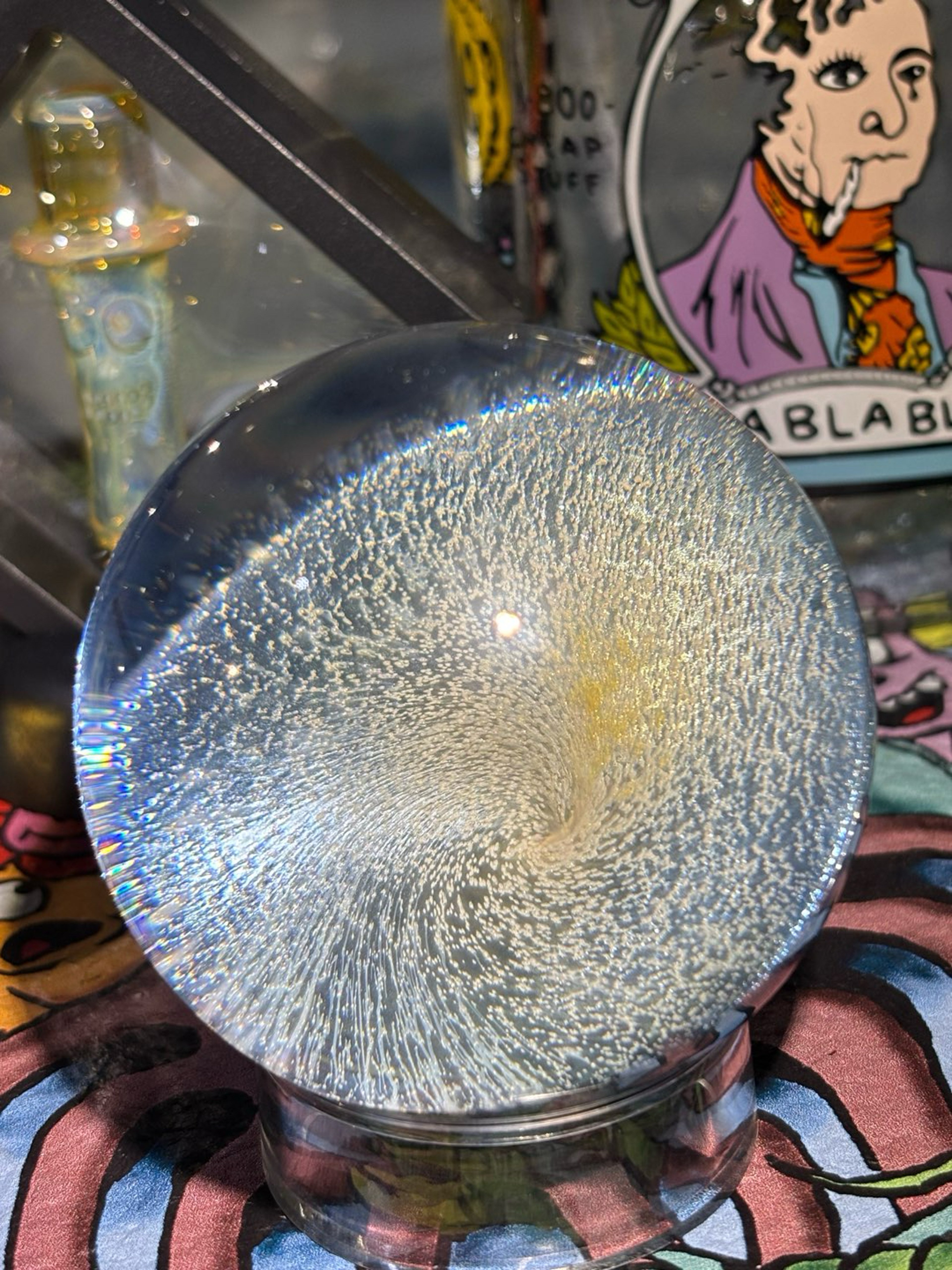 Preview pic of Bob Snodgrass98 | HUGE Sparkle Mib #38 | Cosmic gold and silver galaxy
