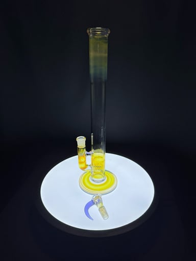 Preview pic of 17” Fumed Upgrid Stemline w/ FW Fumed Honeycomb Slide 18mm