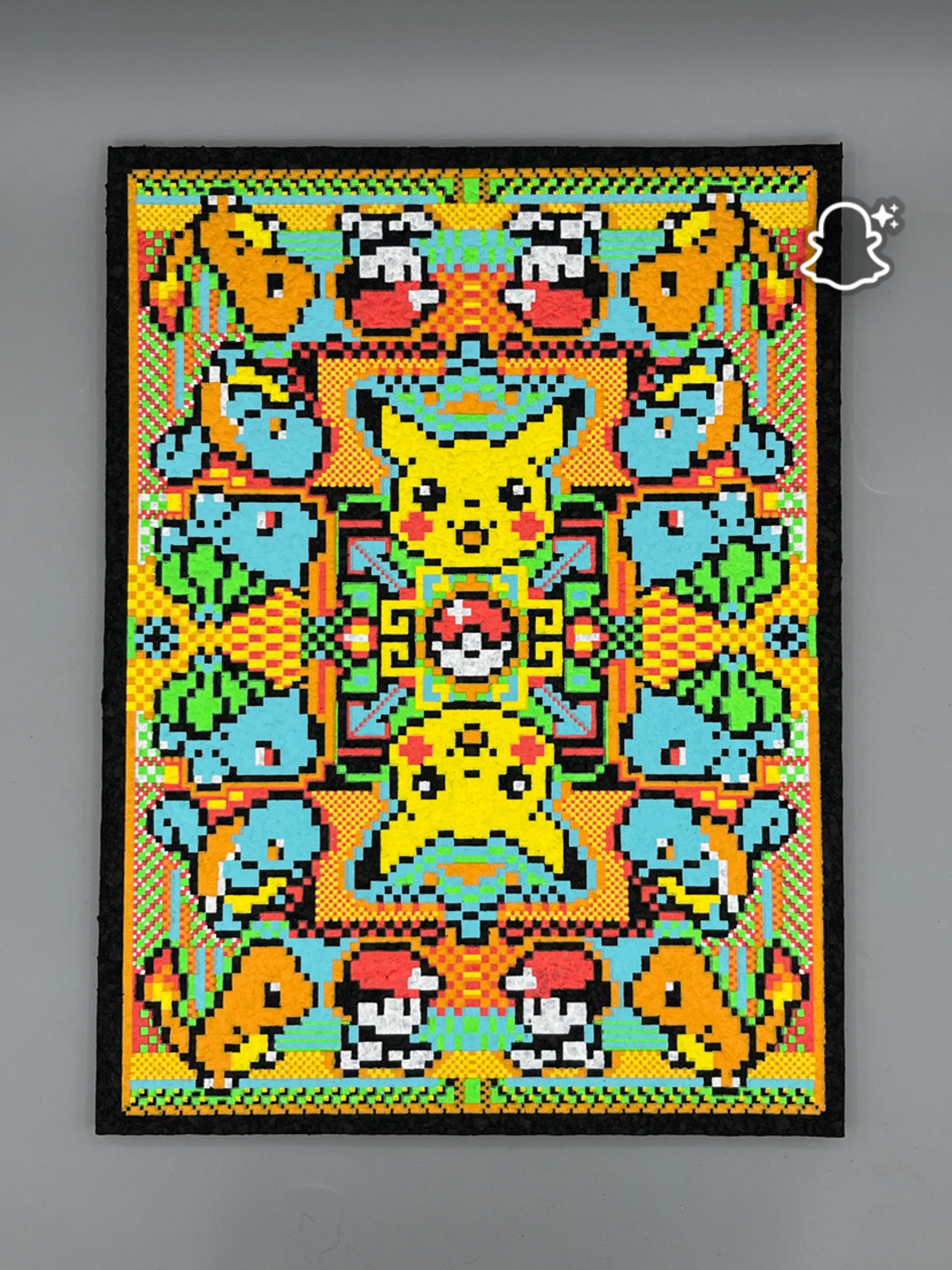 Preview pic of MoodMats 2025 | Pikabit BitRug | UV/GlowInDark | #29/100