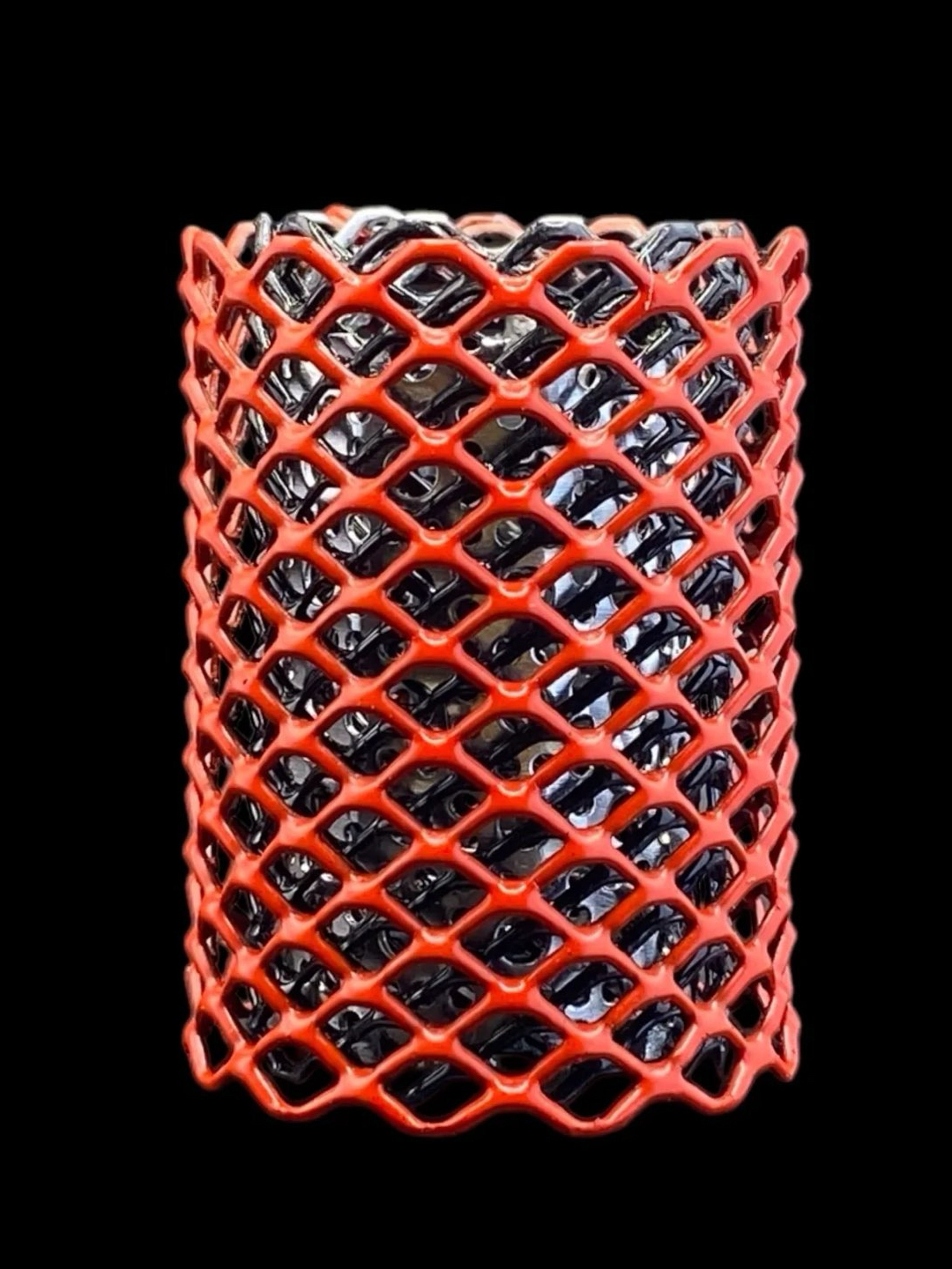 Red Custom Nozzle Heat Shield for Blazer Torch by Mamba Guardz image 0