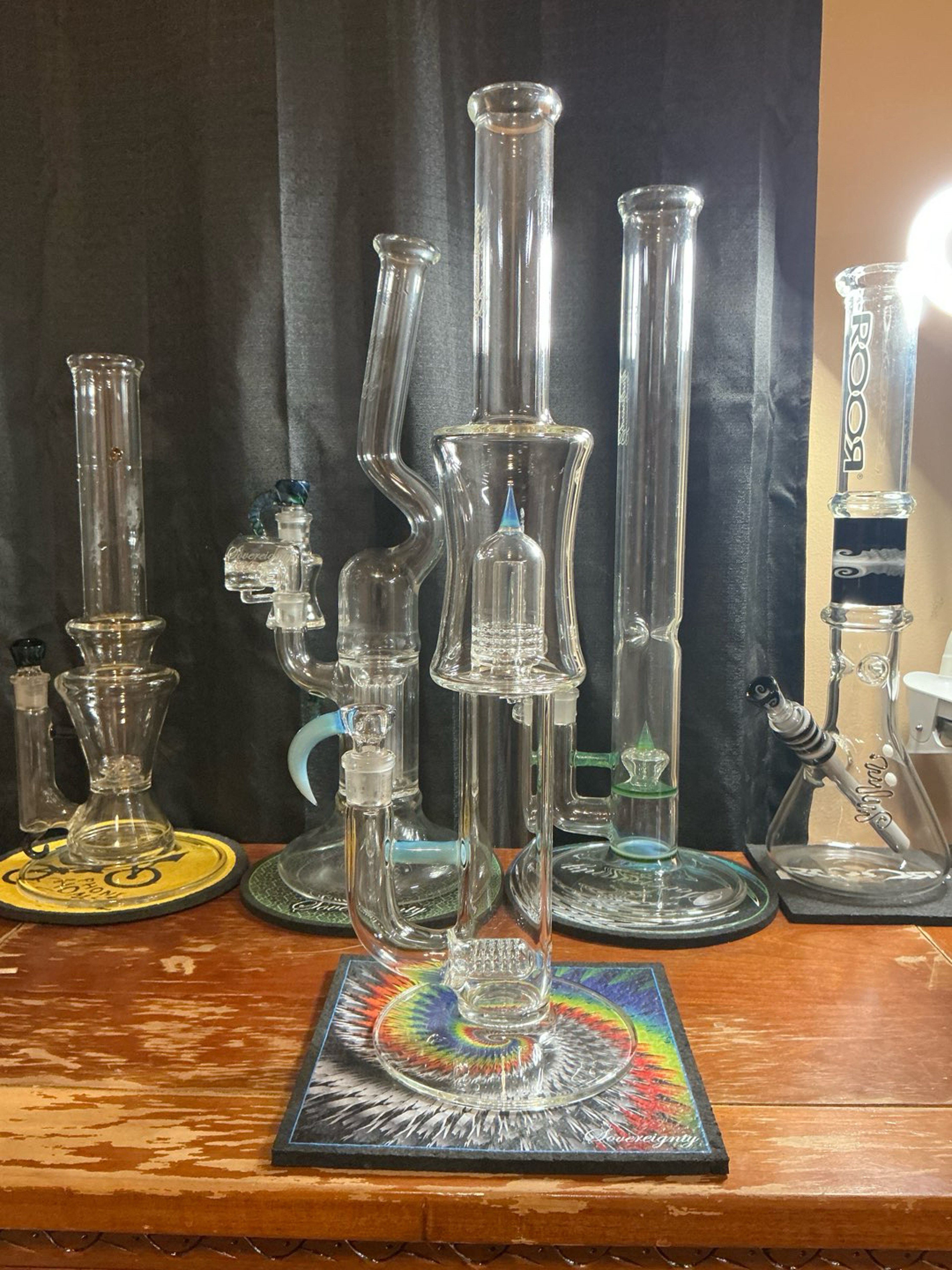 Sovereignty Stemline-Grid dome In Blue Stardust image 0
