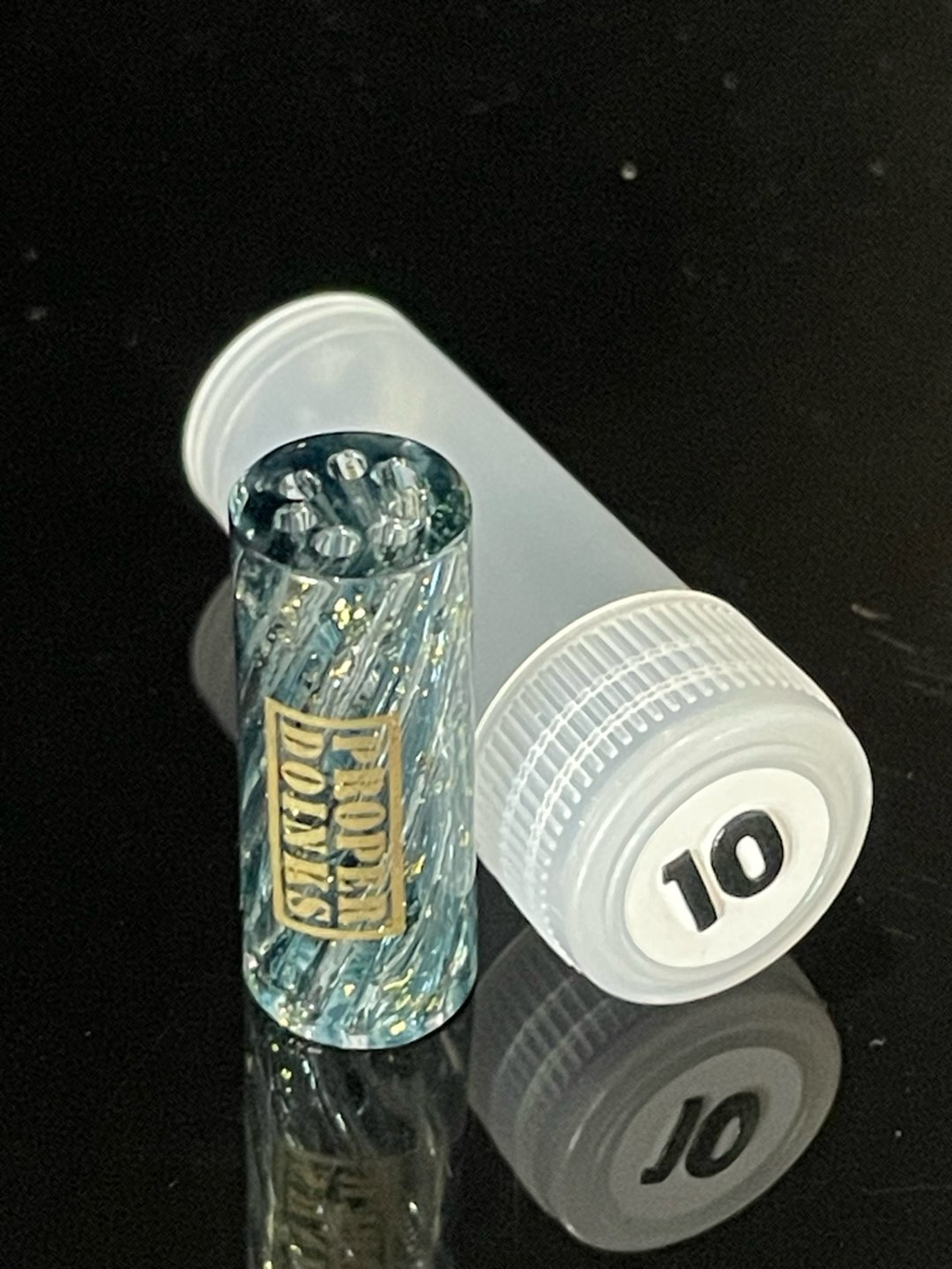 Preview pic of Blue and Gold Dichro Proper Doinks 1st generation tip