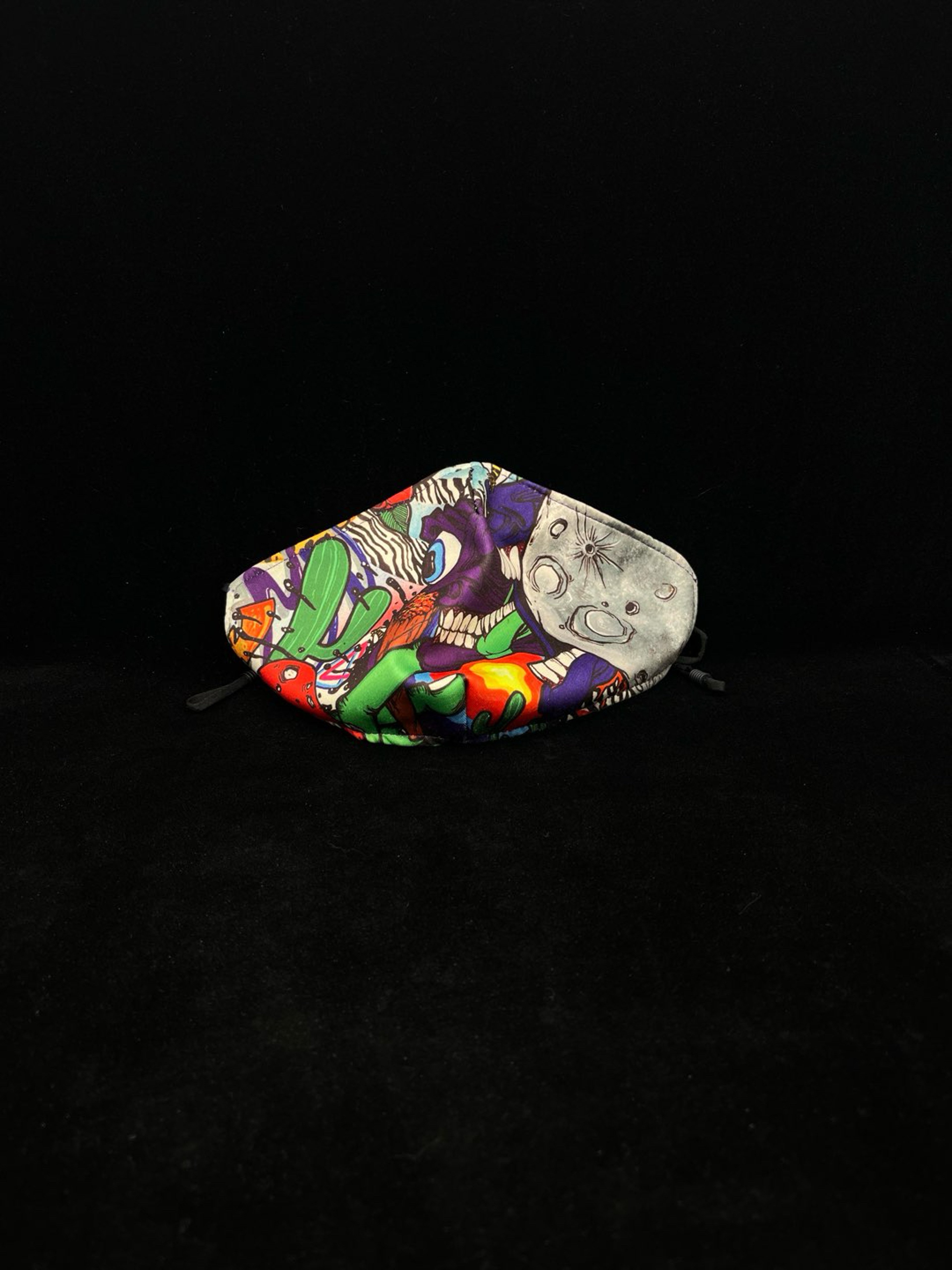 Preview pic of Clusterfuck Face Mask by Aaron Brooks (abrooksart)